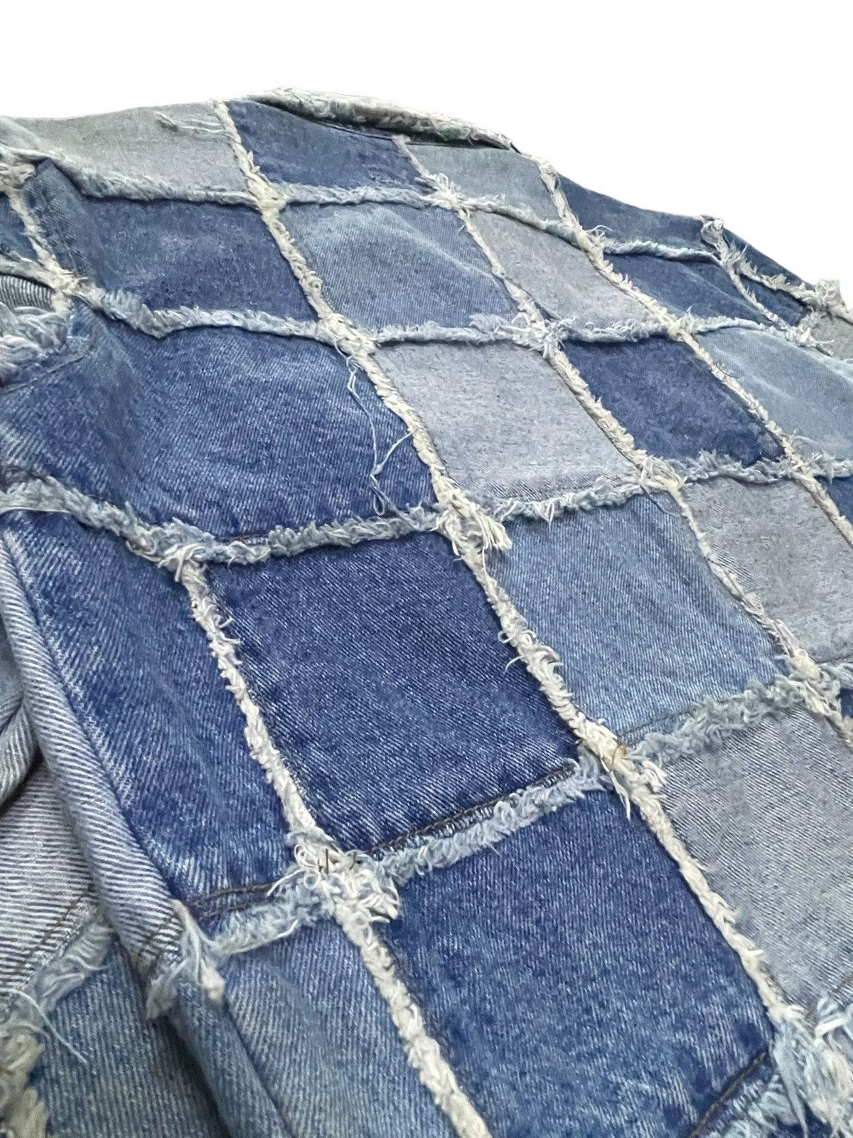Hysteric Glamour × If Six Was Nine Japanese Zana Di Deconstructed Patchwork Denim Jacket Size M / US 6-8 / IT 42-44 - 9 Thumbnail