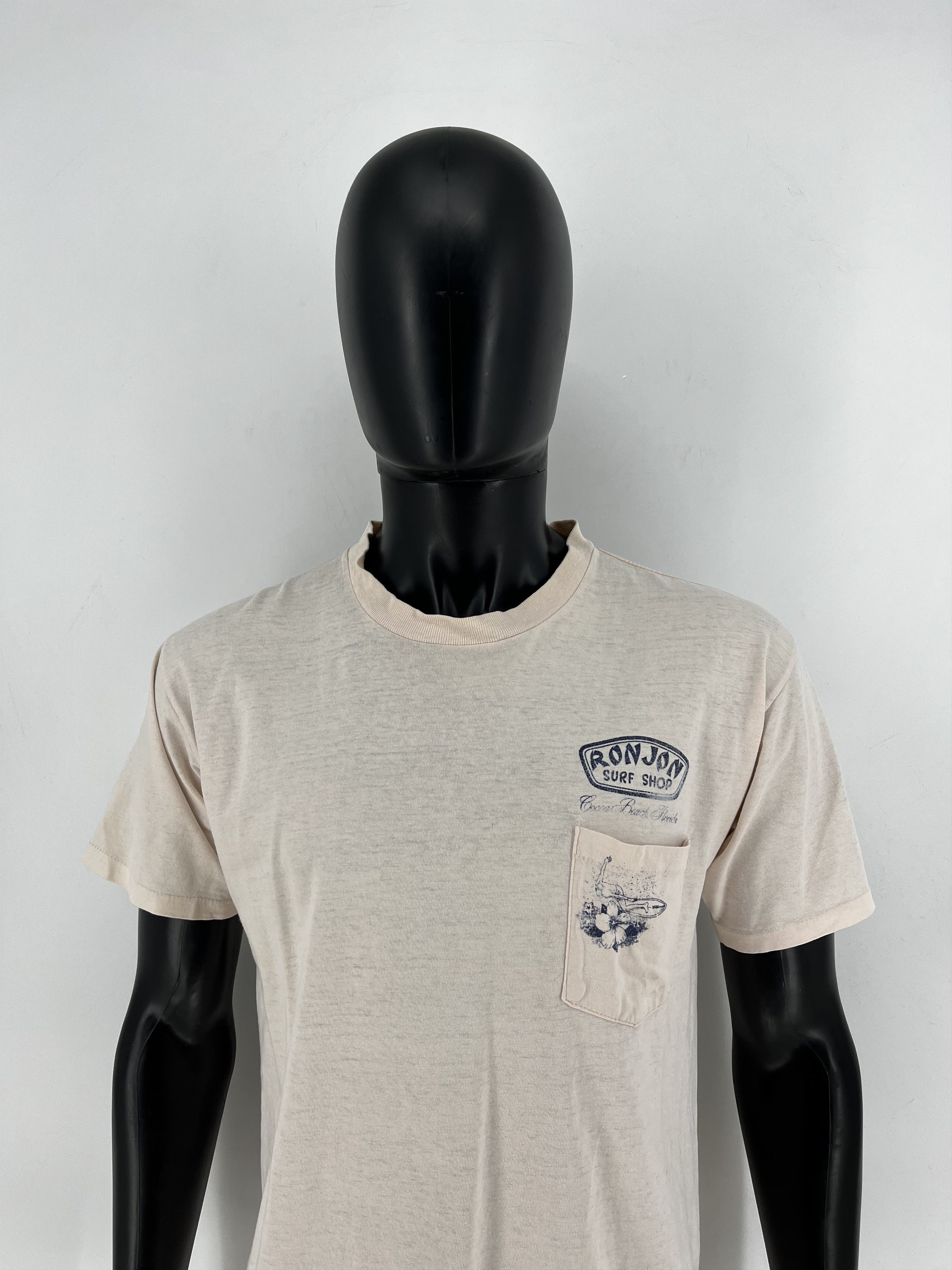 Ron Jon Surf Shop Vintage 90s Ron Jon Surf Shop Tee L Size US L / EU 52-54 / 3 - 4 Thumbnail