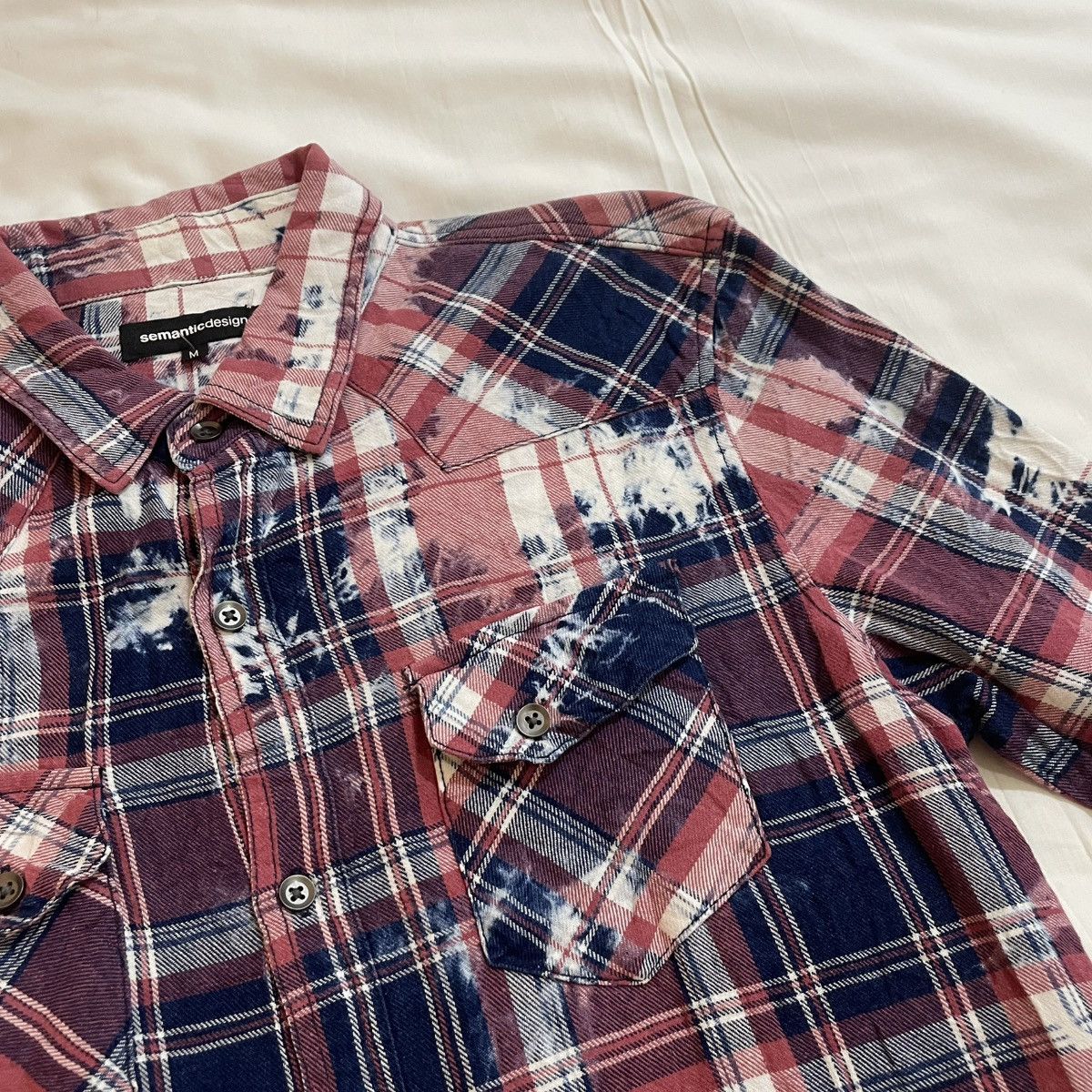 semanticdesign Semantic Design Flannel Shirt Size US M / EU 48-50 / 2 - 5 Thumbnail