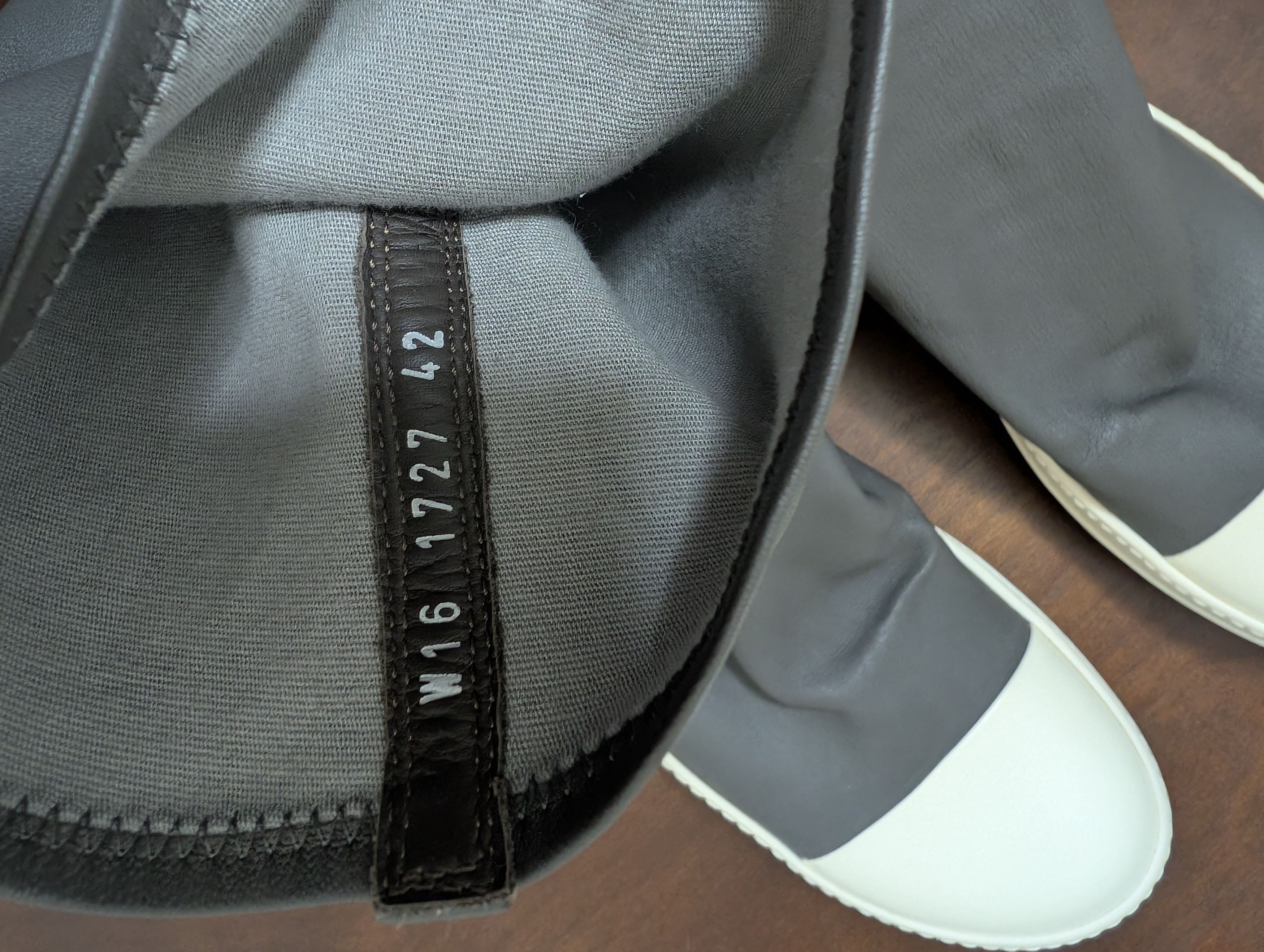 Rick Owens Rick Owens Grey Sock Sneakers Size US 9 / EU 42 - 5 Thumbnail