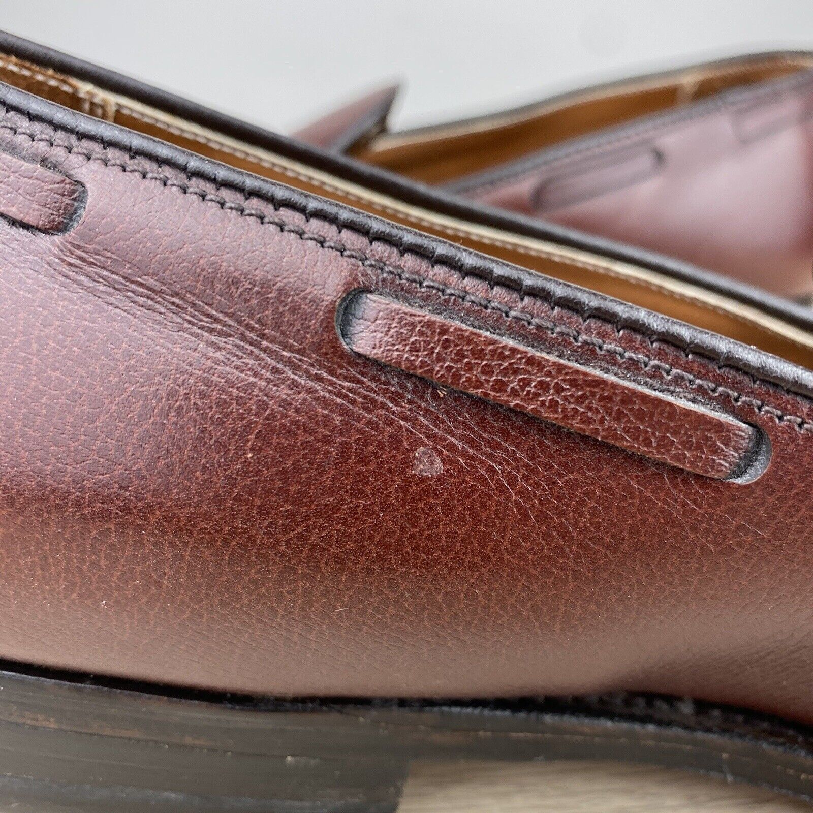 Alden Vintage Alden 668 Eljoy Tassel Slip On Loafer Leather 11.5 Size US 11.5 / EU 44-45 - 18 Thumbnail