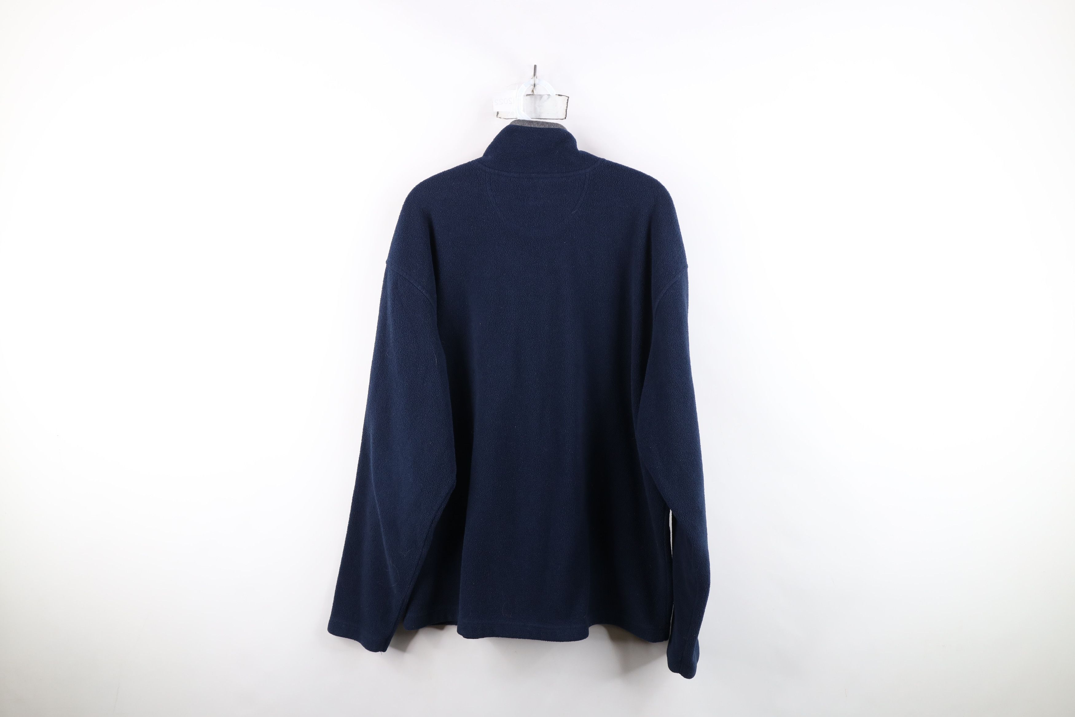 Gap Vintage 90s Y2K Gap Half Zip Fleece Pullover Sweater Blue Size US L / EU 52-54 / 3 - 12 Thumbnail