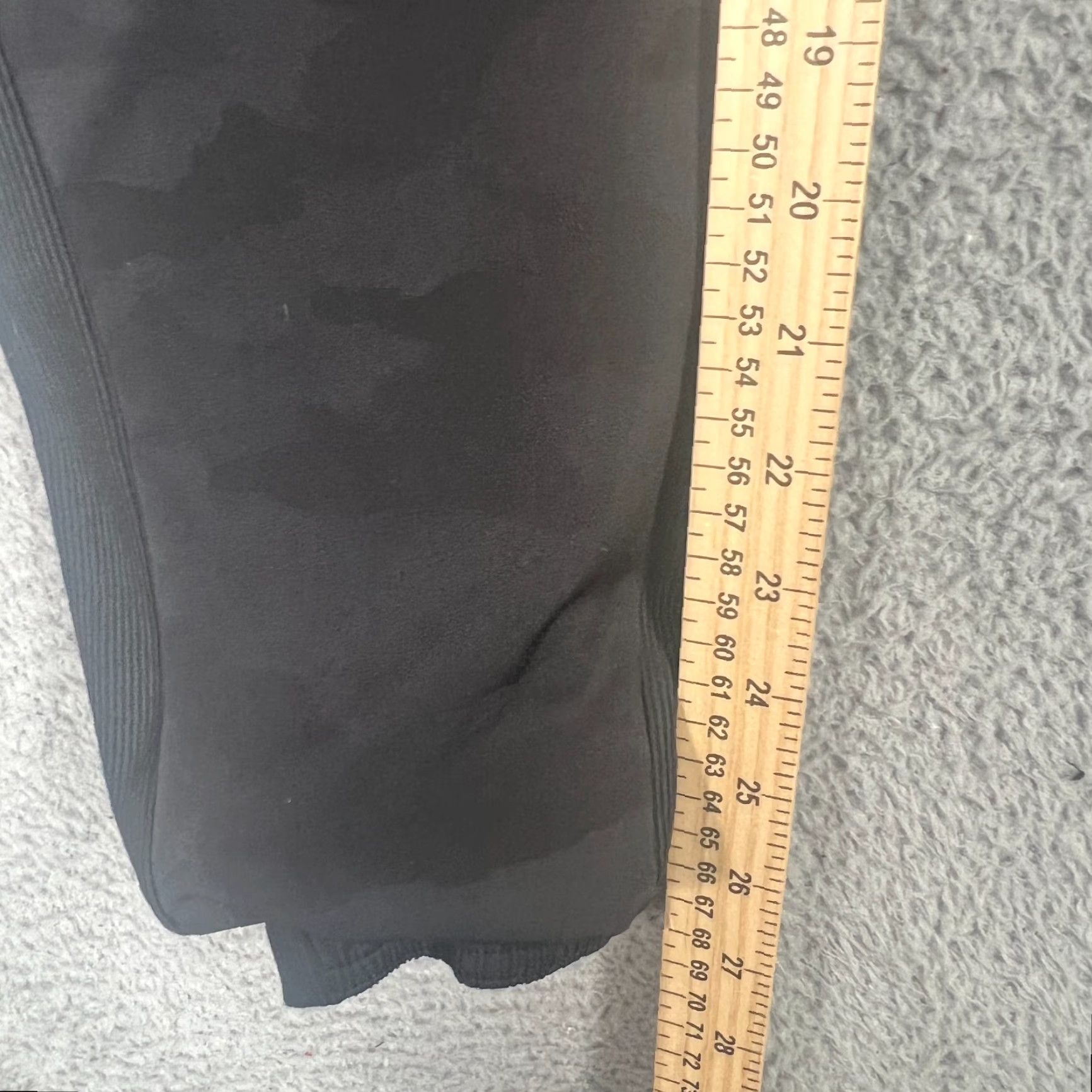 Athleta Athleta Jogger Pants Women’s 2 Black Camo Textured Lined Pocket Zip Size 26" / US 2 / IT 38 - 2 Thumbnail