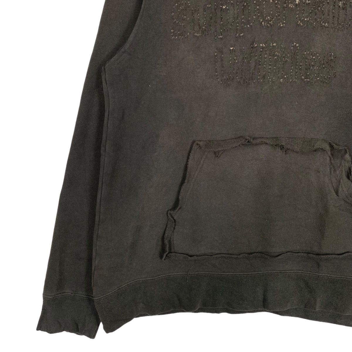 ABAHOUSE Trashed ABAHOUSE Big Logo Pullover Hoodies #0820-C37 Size US M / EU 48-50 / 2 - 4 Thumbnail