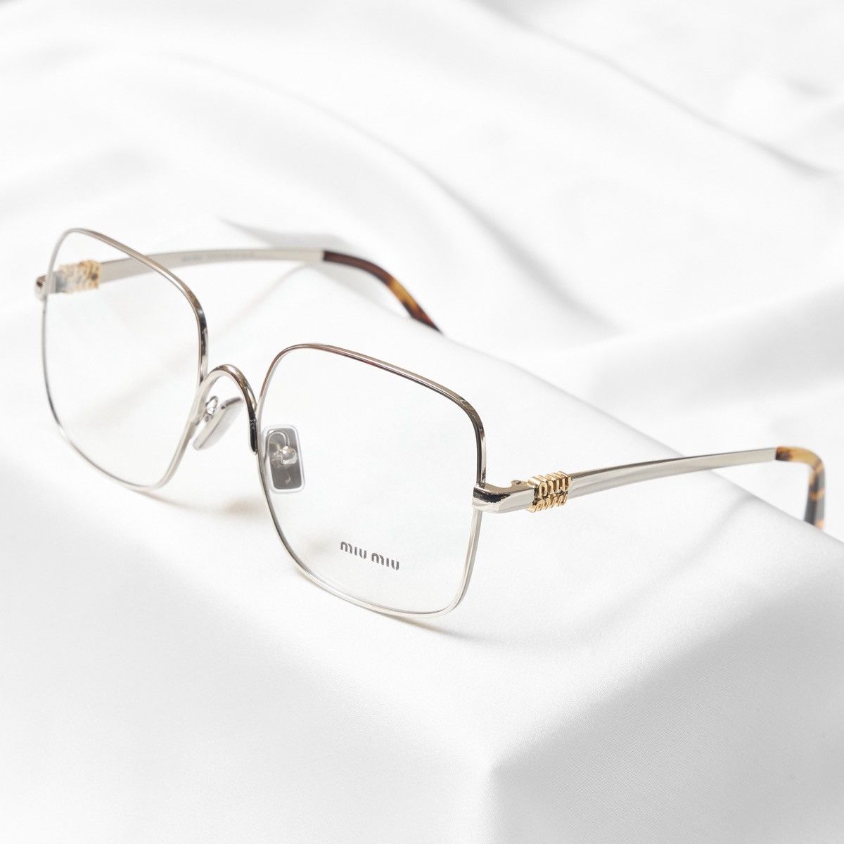 Miu Miu MIU MIU 0MU 51YV 1BC1O1 GLASSES Size ONE SIZE - 2 Thumbnail