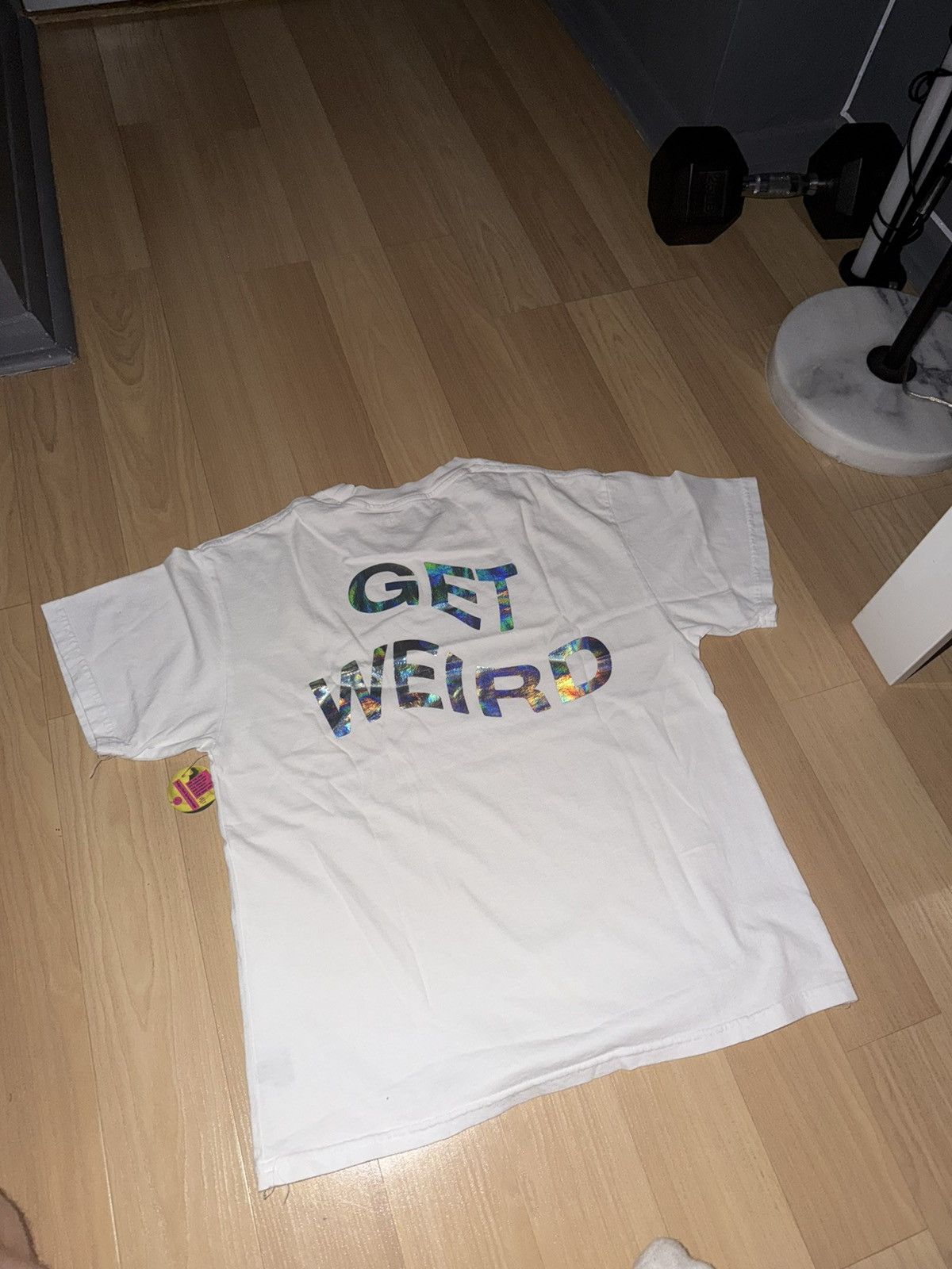 Anti Social Social Club Anti Social Social Club Holographic “Get Weird Tee” Size US S / EU 44-46 / 1 - 4 Thumbnail