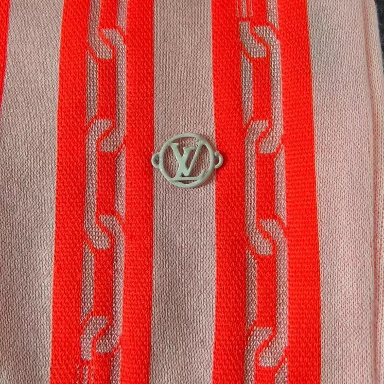 Louis Vuitton Louis Vuitton Orange Chain Short Sleeve Shirt-2506 Size US XS / EU 42 / 0 - 5 Thumbnail