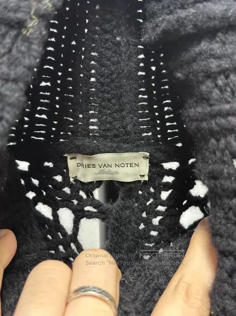 Dries Van Noten Dries Van Noten Loose Hollow Wool Sweater Size M / US 6-8 / IT 42-44 - 8 Thumbnail