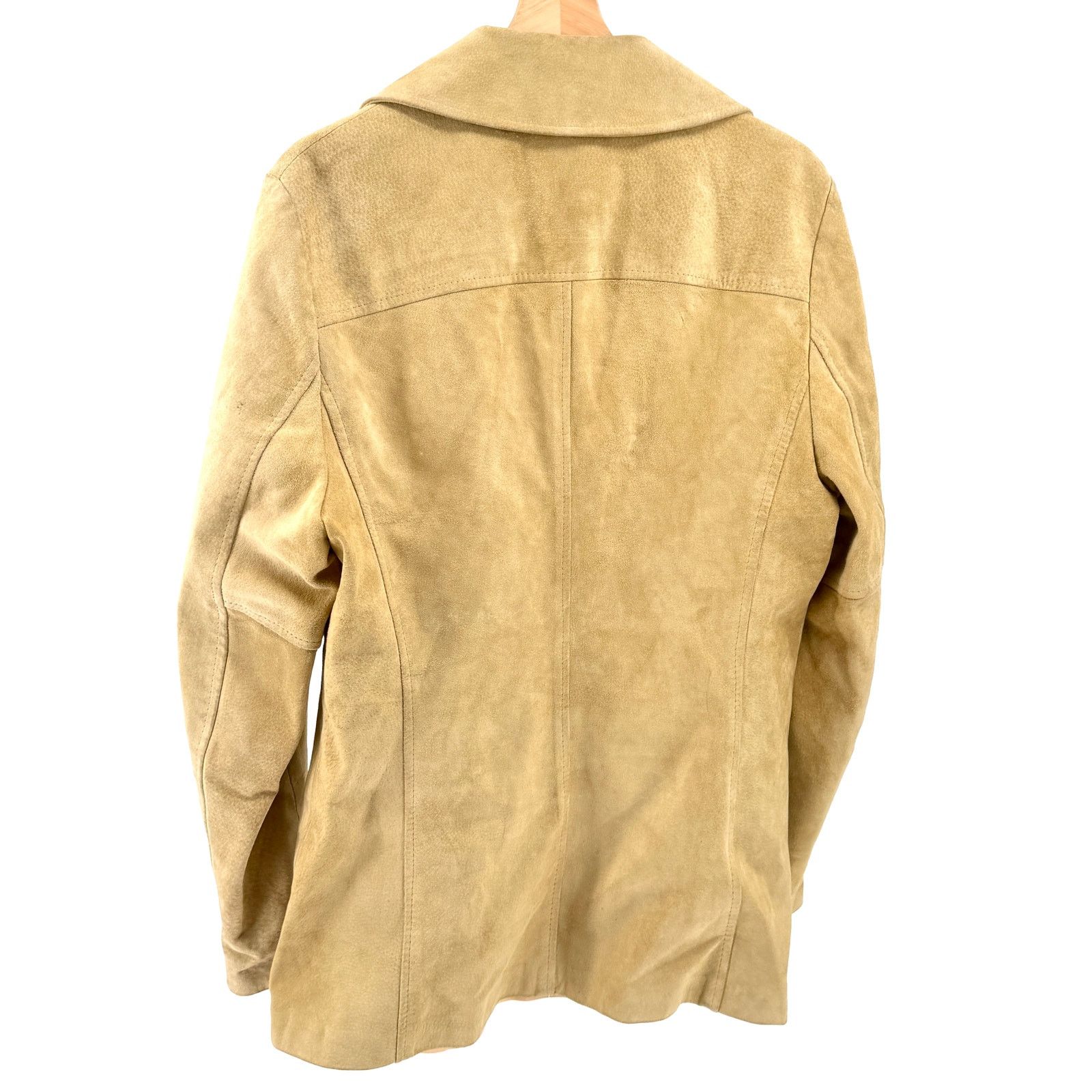 Vintage Vintage 70s Weathermate Camel Genuine Suede Leather Jacket Size US M / EU 48-50 / 2 - 5 Thumbnail
