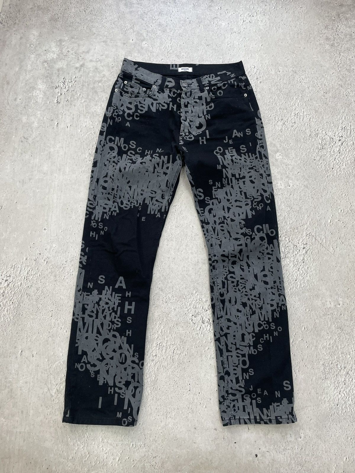 Moschino Rare monogram Moschino Jeans y2k monogram baggy pants jeans Size US 32 / EU 48 - 2 Thumbnail