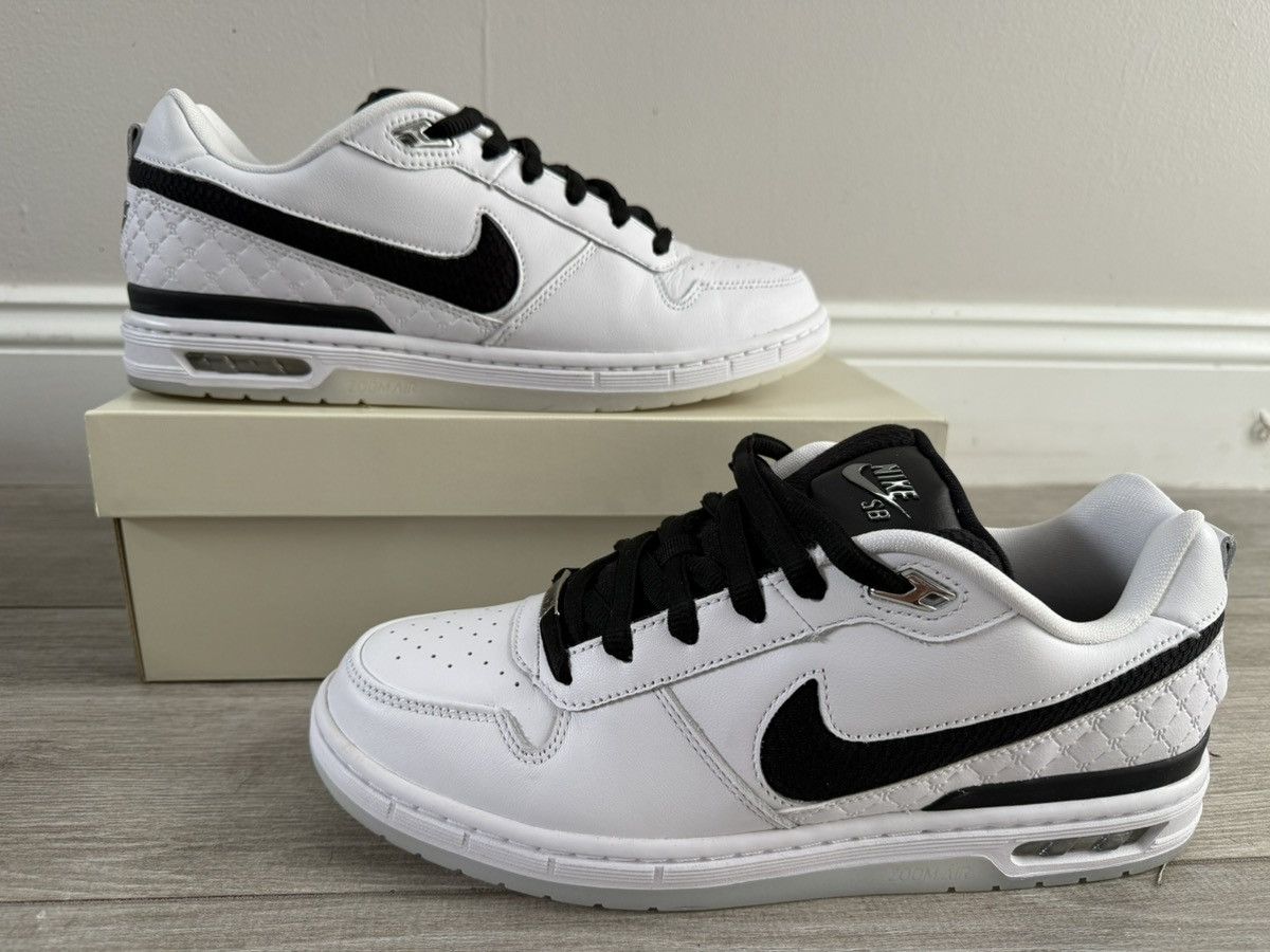 Nike Nike SB Zoom Air Paul Rodriguez 1 White Black Clear Size 12 Size US 12 / EU 45 - 1 Thumbnail