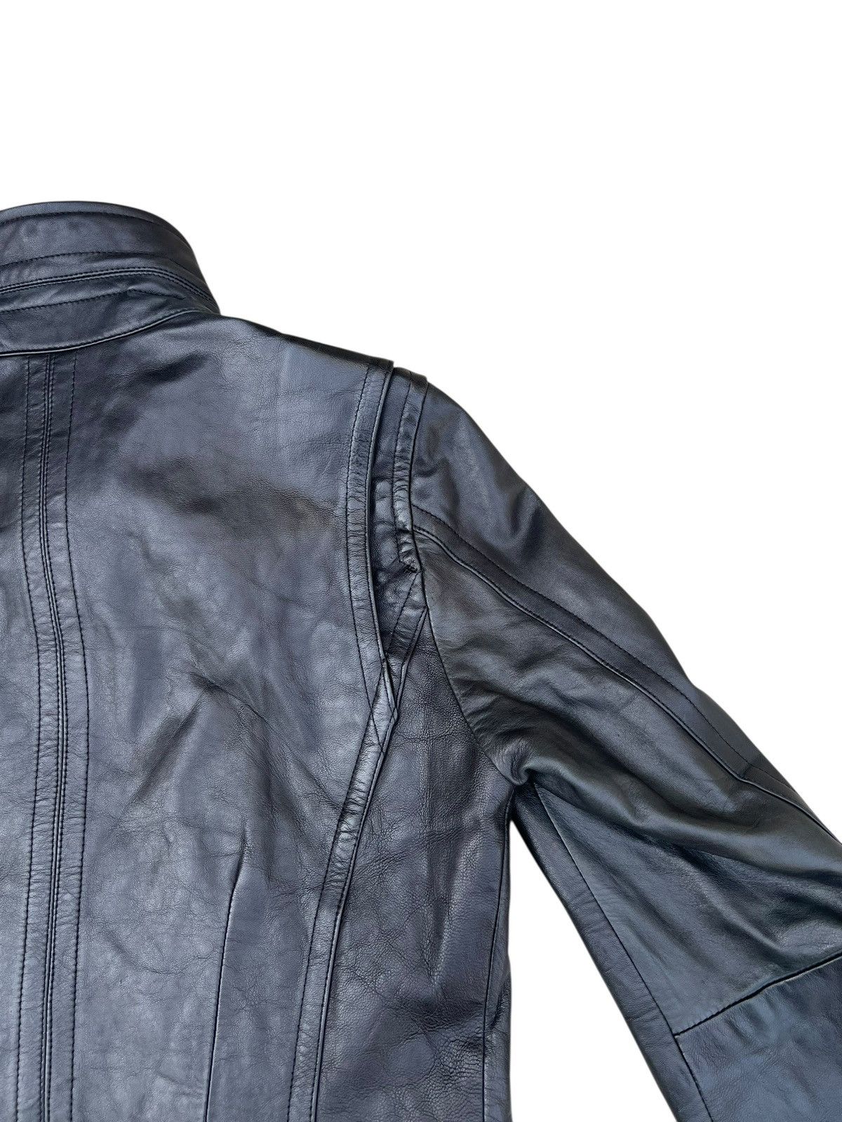 Schlussel Schlussel Japan Patina Sheepskin Leather Jacket Size US S / EU 44-46 / 1 - 23 Thumbnail