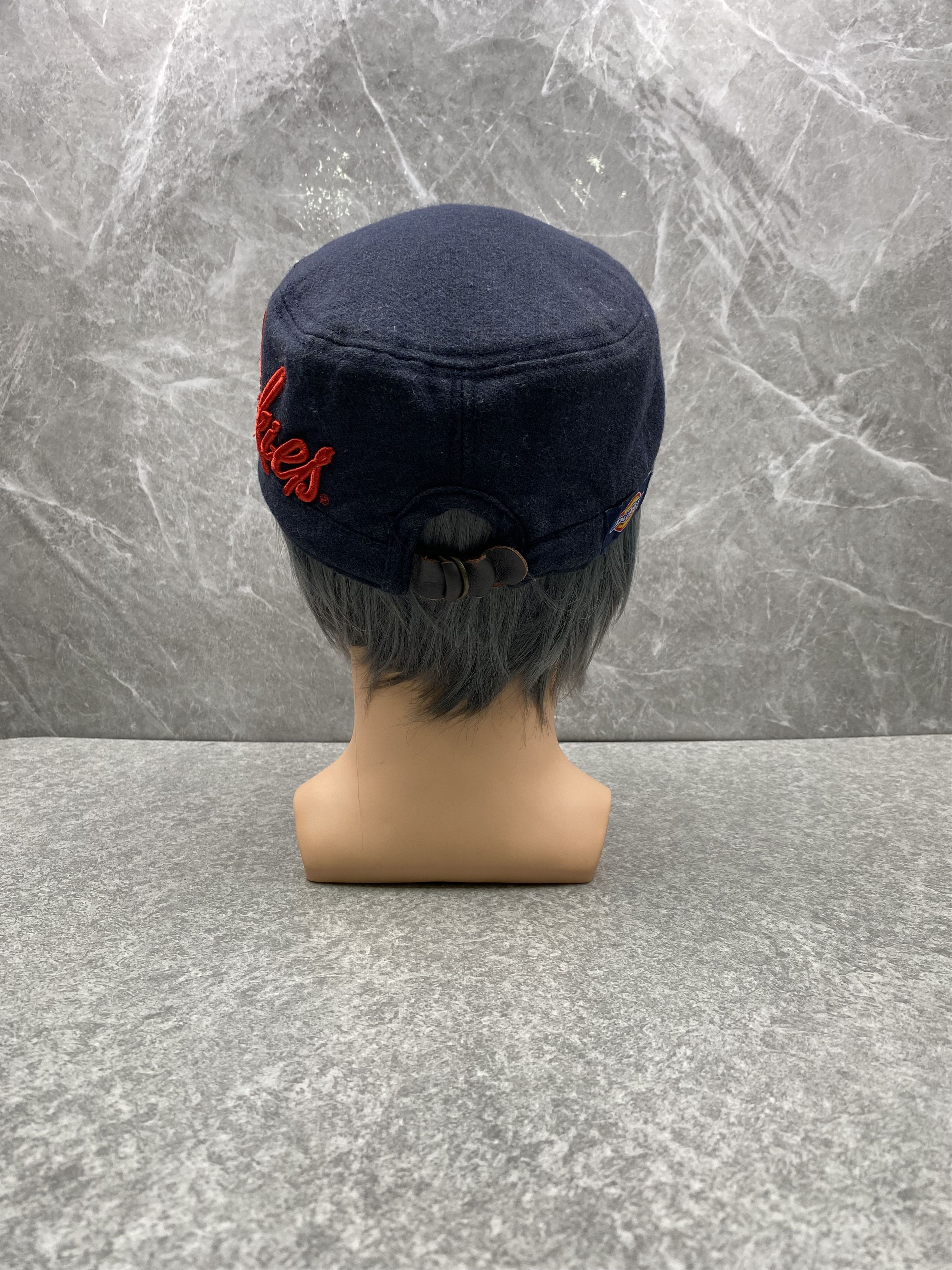 Dickies Leather Strap Back Hat Cap