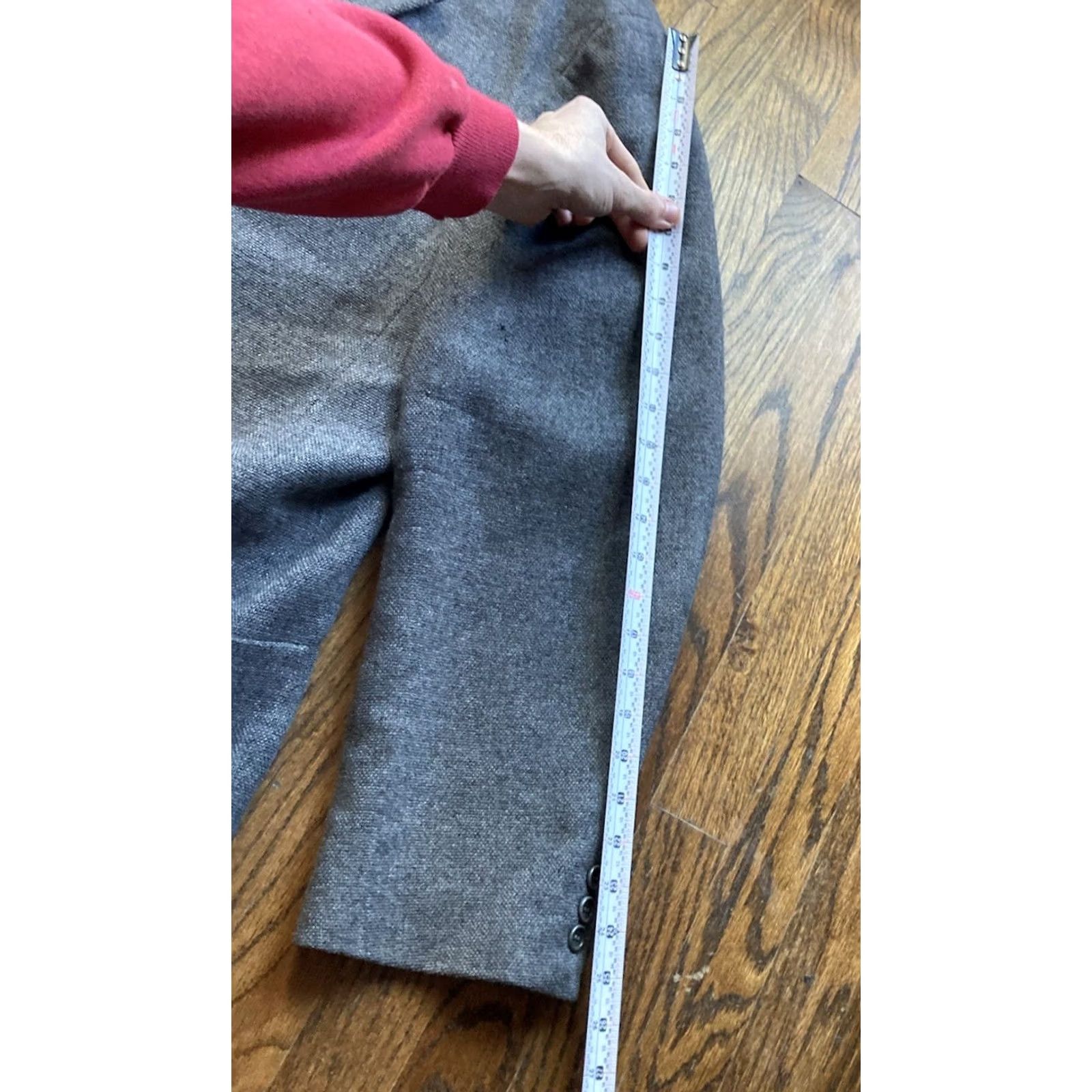 Vintage VESTIMENTA Coat Mens 46 Gray Cashmere Blend Made In Italy Saks Fifth Blazer Size US S / EU 44-46 / 1 - 4 Thumbnail