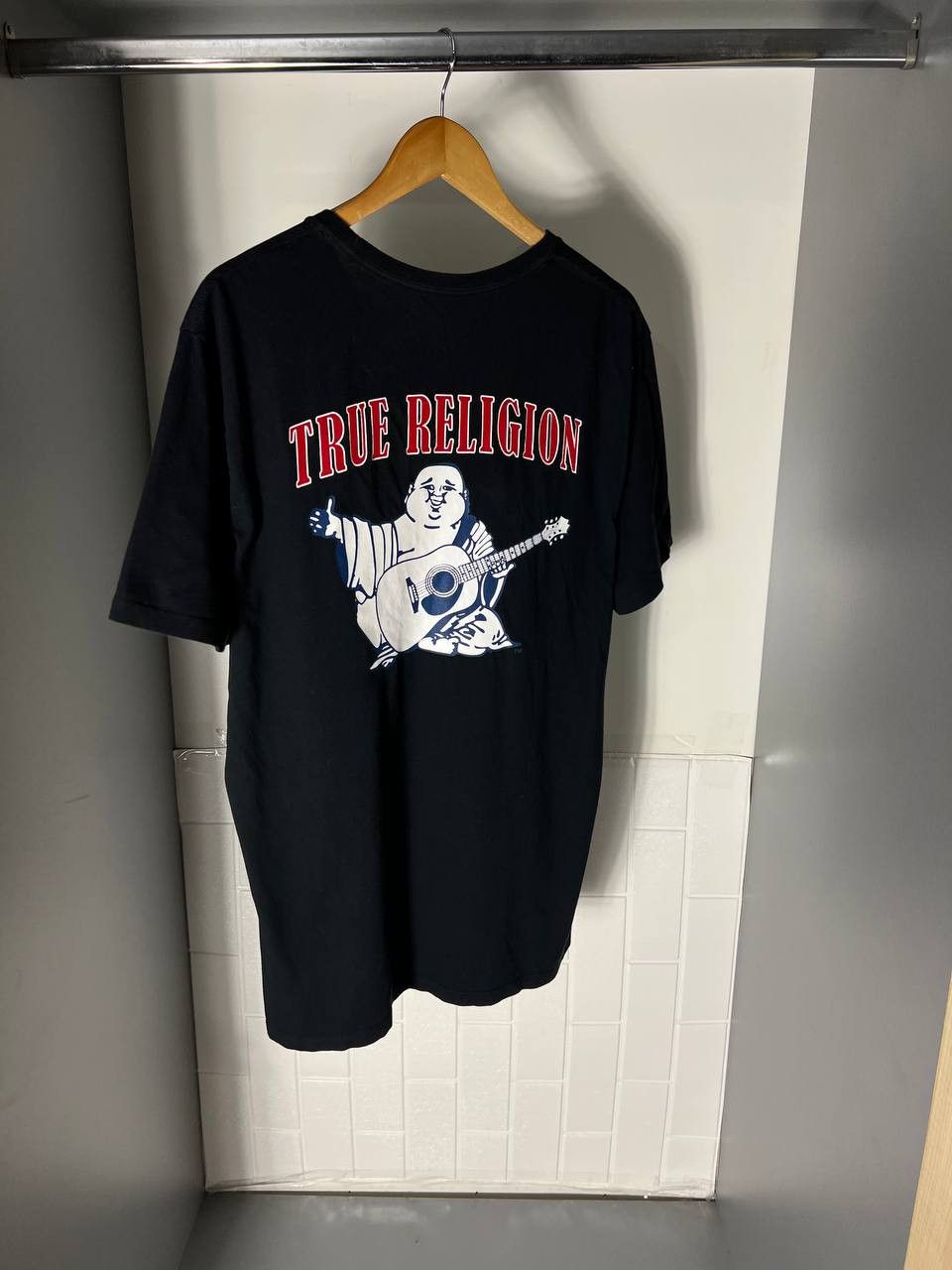 True Religion VINTAGE TRUE RELIGION DOUBLE PRINTED CASUAL JAPAN T-SHIRT Size US XL / EU 56 / 4 - 9 Thumbnail