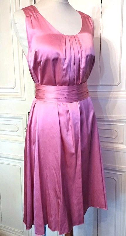Cerruti 1881 Cerruti Robe Soirée Ceremonie Soie T M T1 Size M / US 6-8 / IT 42-44 - 2 Thumbnail