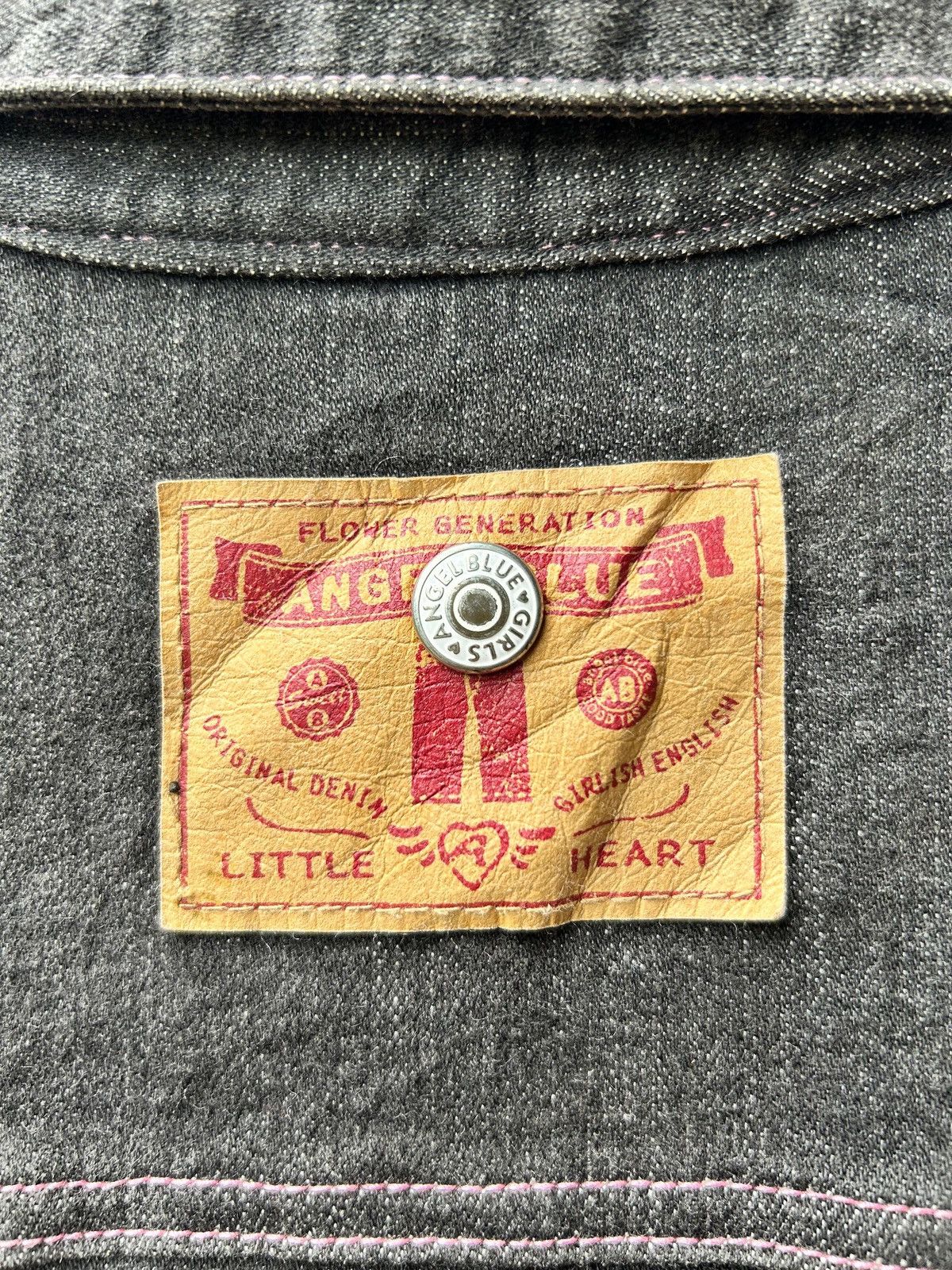 Japanese Brand Angel blue japanese denim jacket style Size US M / EU 48-50 / 2 - 11 Thumbnail