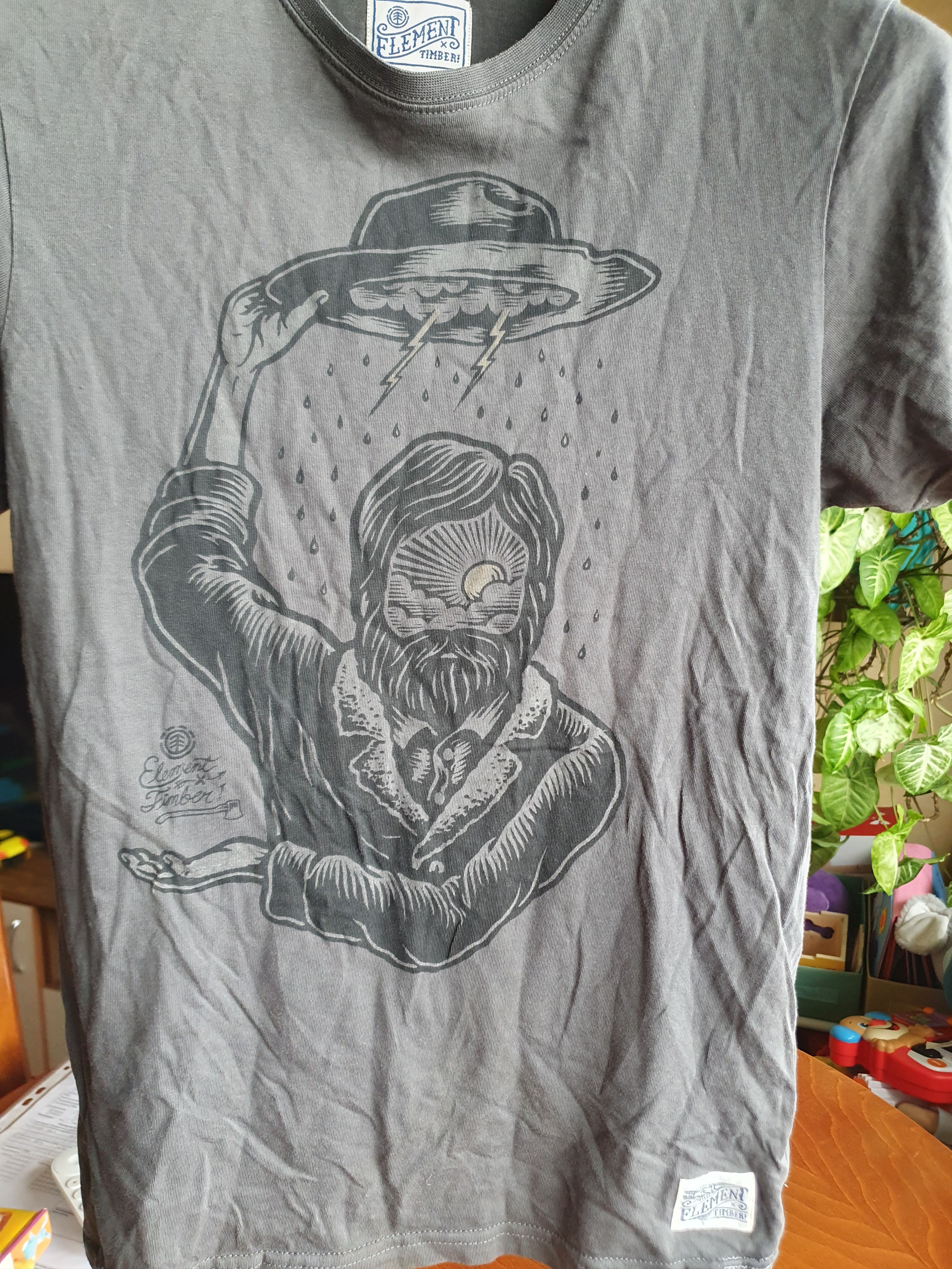 Element Element Skateboards X Timber Weatherman Skate T-Shirt Size US S / EU 44-46 / 1 - 6 Thumbnail