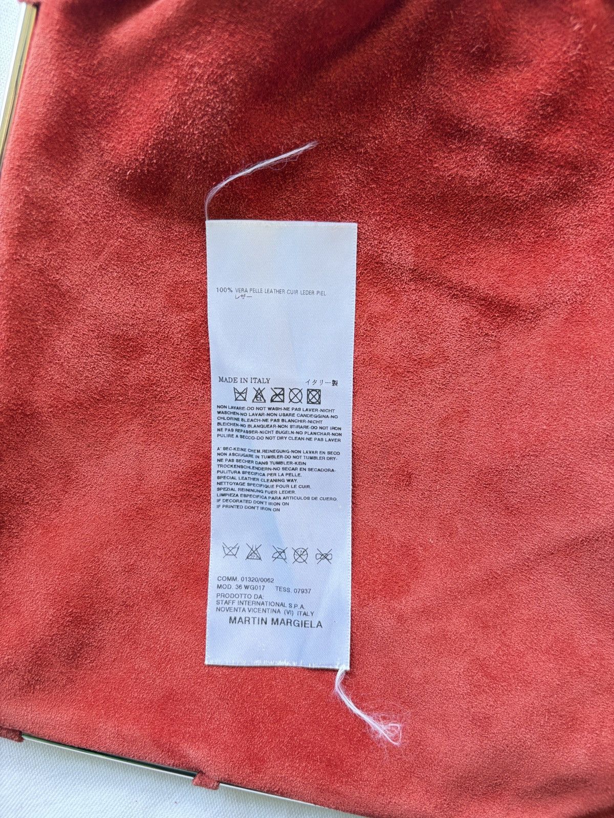 Maison Margiela Margiela suede bag Size ONE SIZE - 22 Thumbnail