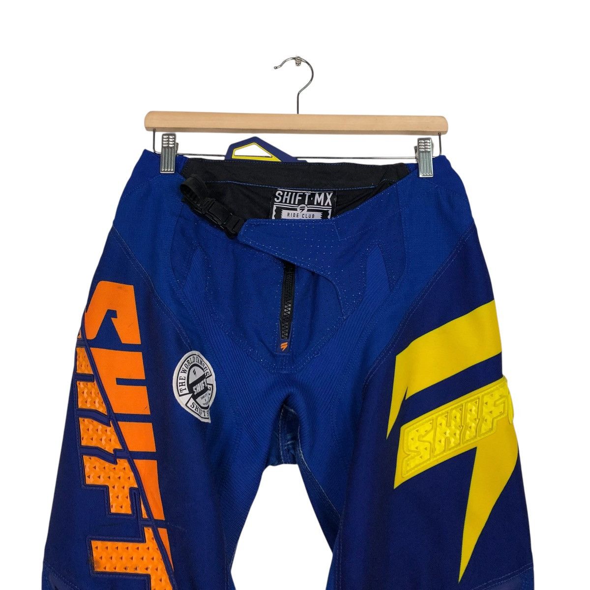 Japanese Brand 🔥VINTAGE MOTORCROSS RACING PANTS SHIFT SYNDICATE BIG LOGO Size US 30 / EU 46 - 5 Thumbnail