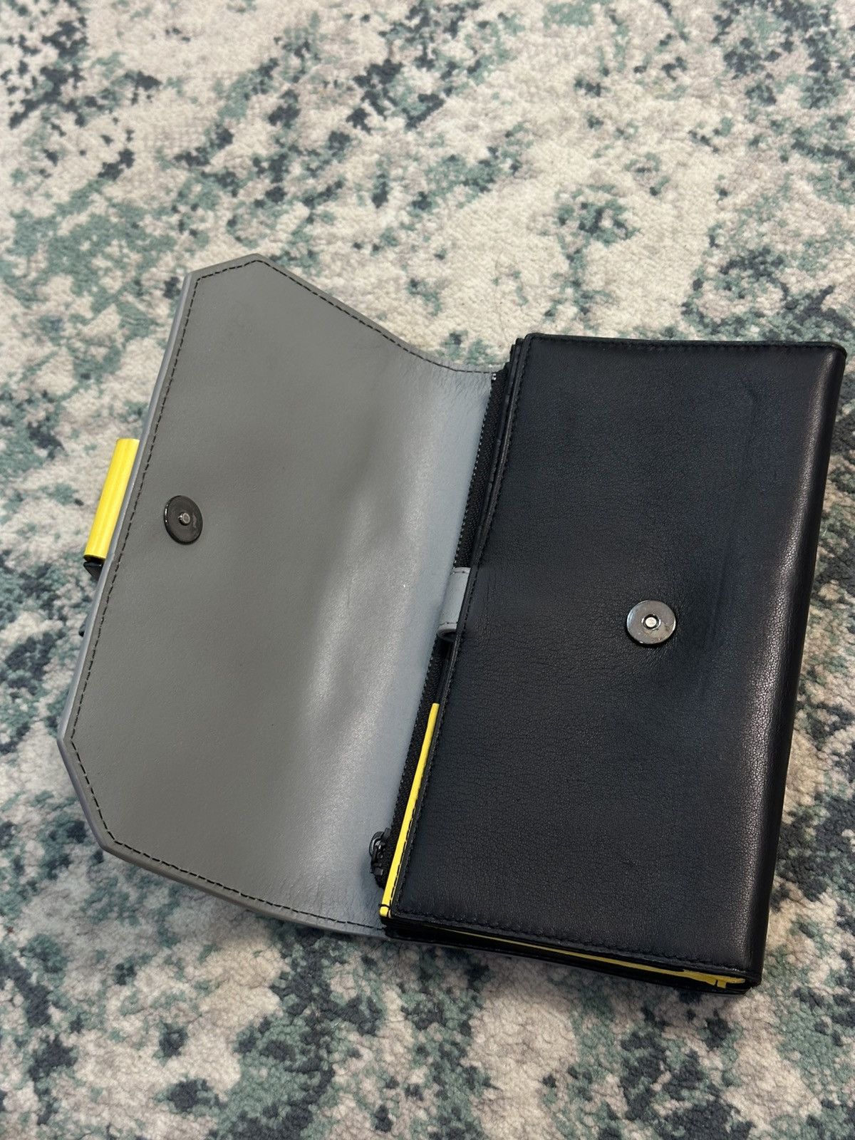 Diesel Diesel Miss-Match Crossbody/Clutch Yellow/Black Bag Size ONE SIZE - 14 Thumbnail