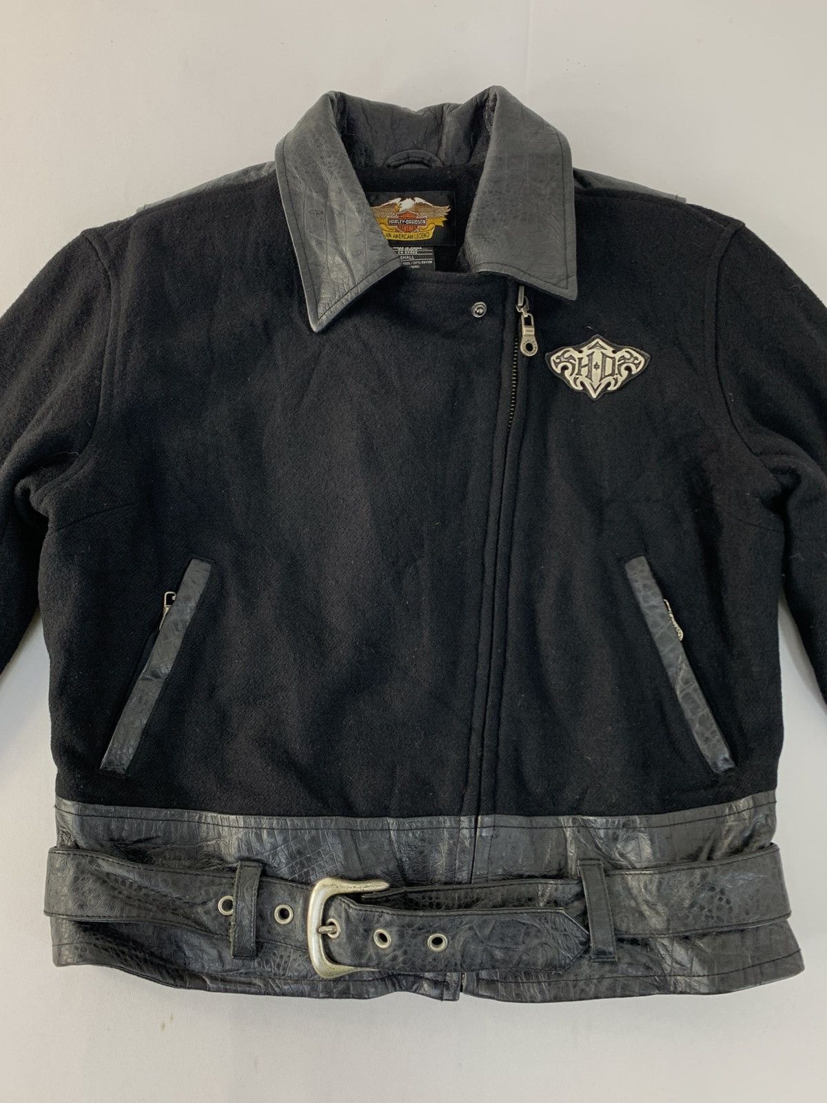 Harley Davidson Harley Davidson Biker Outer Leather Side Zip Quilt Inner Size US S / EU 44-46 / 1 - 3 Thumbnail