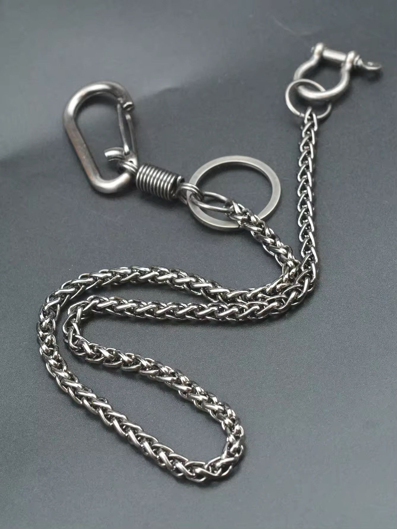 Jewelry Gothic Trousers Jeans Wallet Chain Size ONE SIZE - 2 Thumbnail