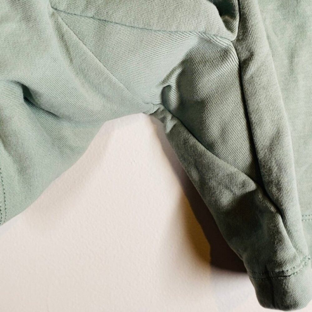 Gap GAP Sage Green French Terry Knit Athletic Shorts - unisex sz Size 24" / US 00 / IT 34 - 2 Thumbnail