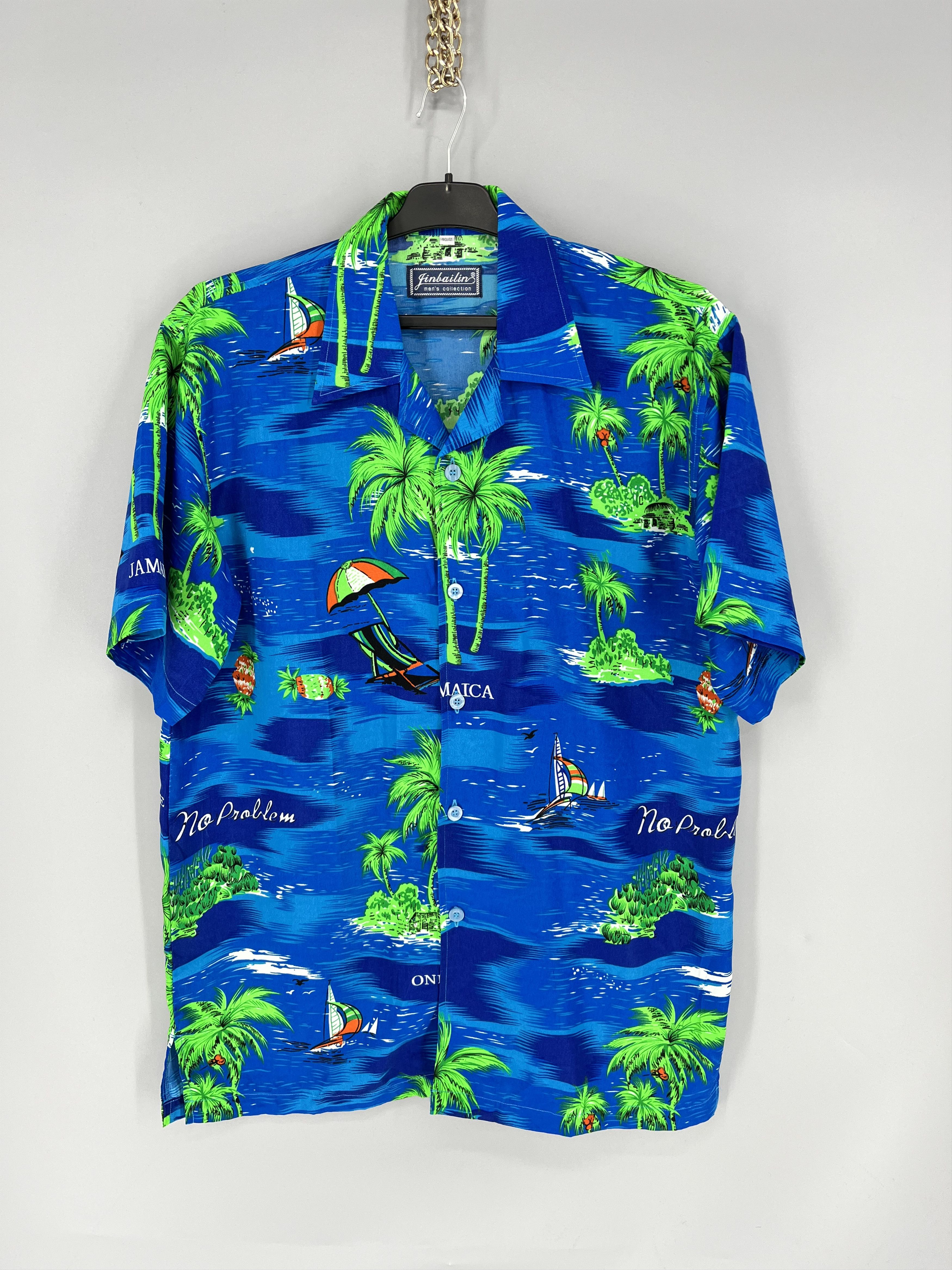 Japanese Brand × Vintage Vintage 90s Aloha Wear Hawaiian Shirt Summer American Size US S / EU 44-46 / 1 - 1 Thumbnail