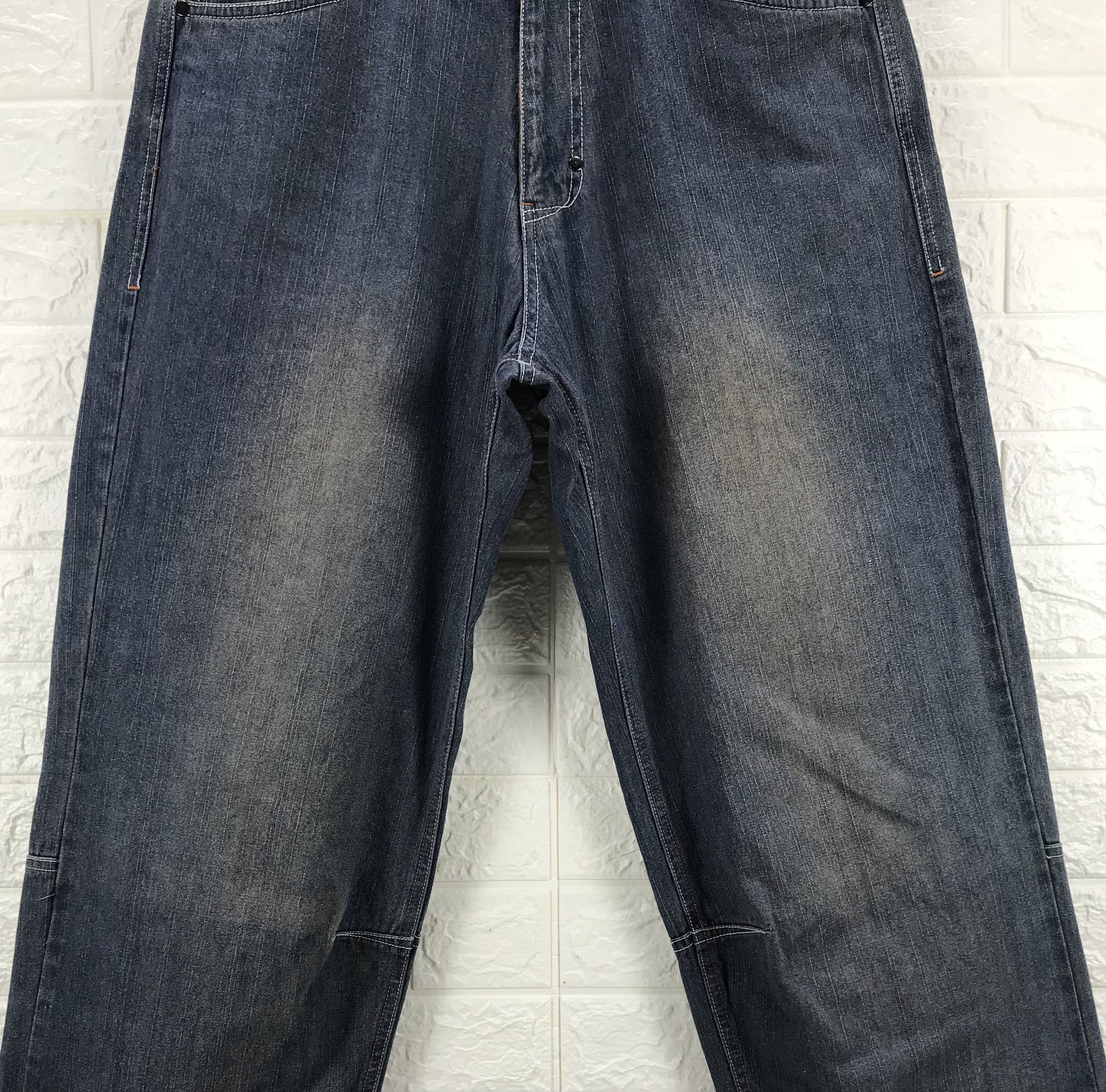 Hobo Vintage Hobo Embroidered Wide Baggy Jeans Size US 32 / EU 48 - 6 Thumbnail