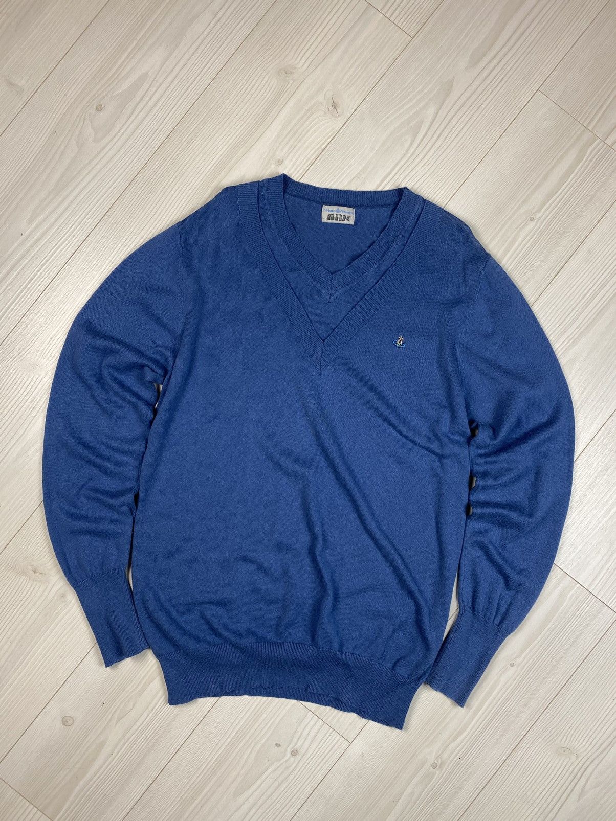 Vivienne Westwood Vintage Vivienne Westwood Man cardigan v-neck Size US XL / EU 56 / 4 - 4 Thumbnail