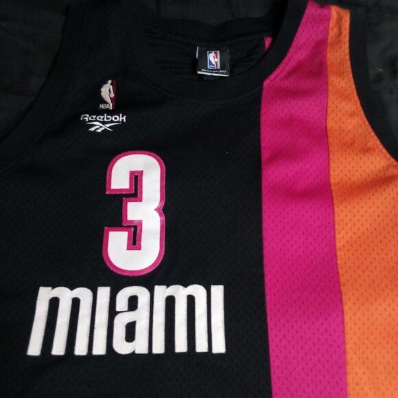 Reebok Vintage Reebok Hardwood Classics Miami Heat Throwback Jersey Size US XL / EU 56 / 4 - 1 Thumbnail