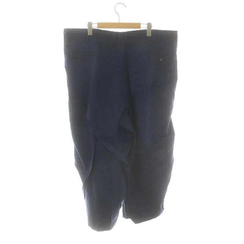 Yohji Yamamoto Yohji Yamamoto POUR HOMME INDIGO L S-BIG TUCK PANTS Size US 40 / EU 56 - 2 Thumbnail