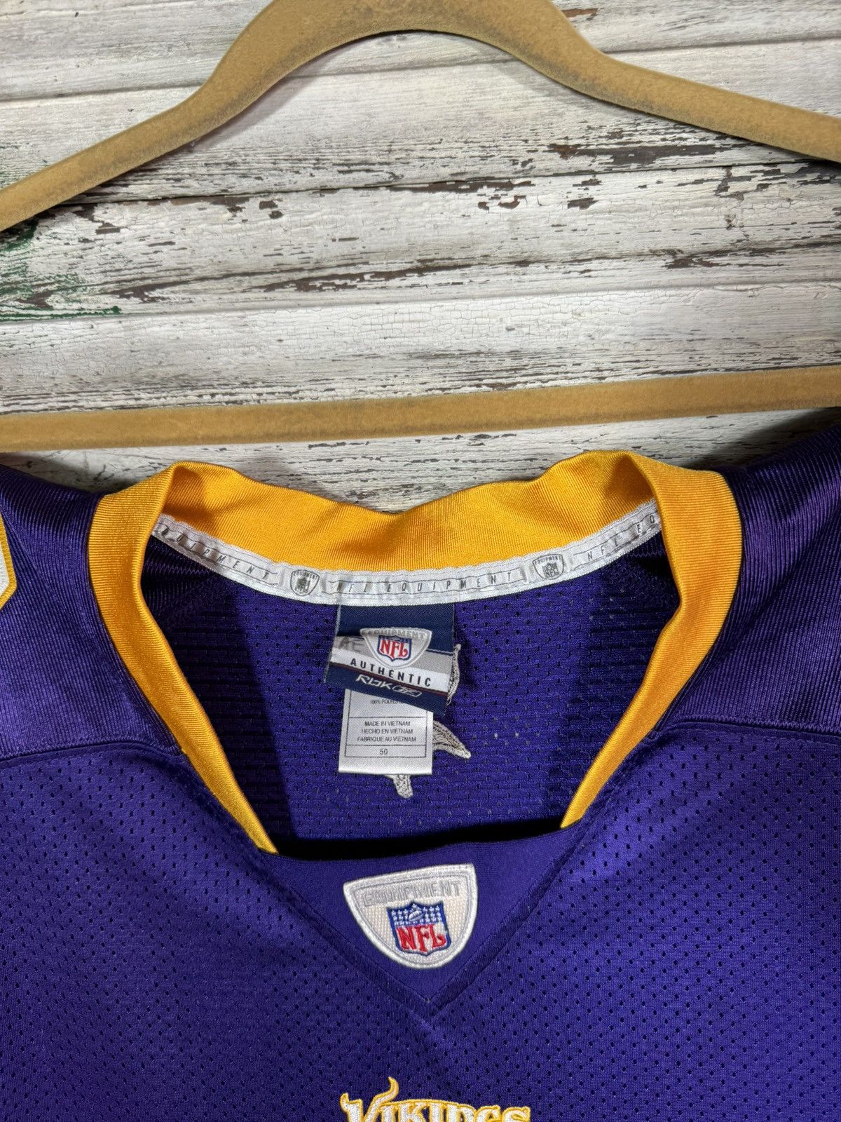 NFL × Vintage Adrian Peterson Minnesota Vikings Jersey Size US XL / EU 56 / 4 - 4 Thumbnail
