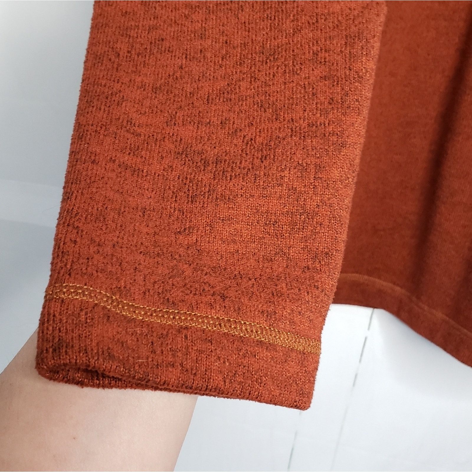 G.H. Bass & Co. Bass Rust Quarter Zip Pullover Sweater Shirt XL Size US XL / EU 56 / 4 - 3 Thumbnail