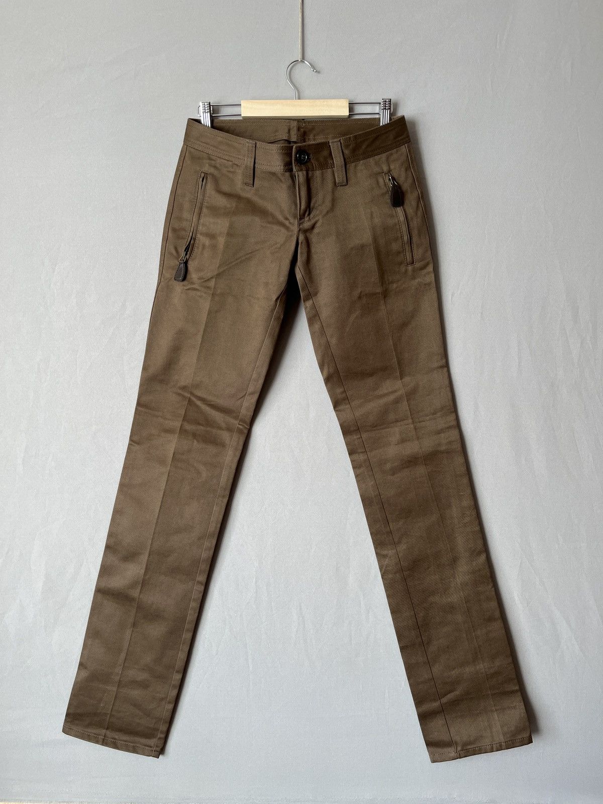 Dsquared2 Dsquared2 Brown Heavy Cotton Pants Equestrian Style Size 27" / US 4 / IT 40 - 6 Thumbnail