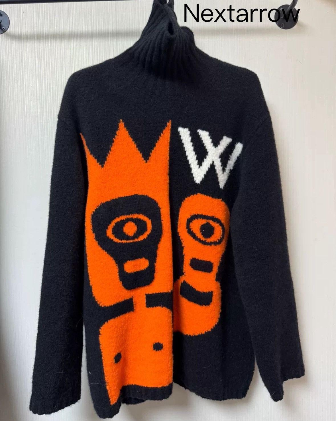 Walter Van Beirendonck WALTER VAN BEIRENDINCK SKULL KNIT Skull Collar Sweater Size US L / EU 52-54 / 3 - 1 Thumbnail