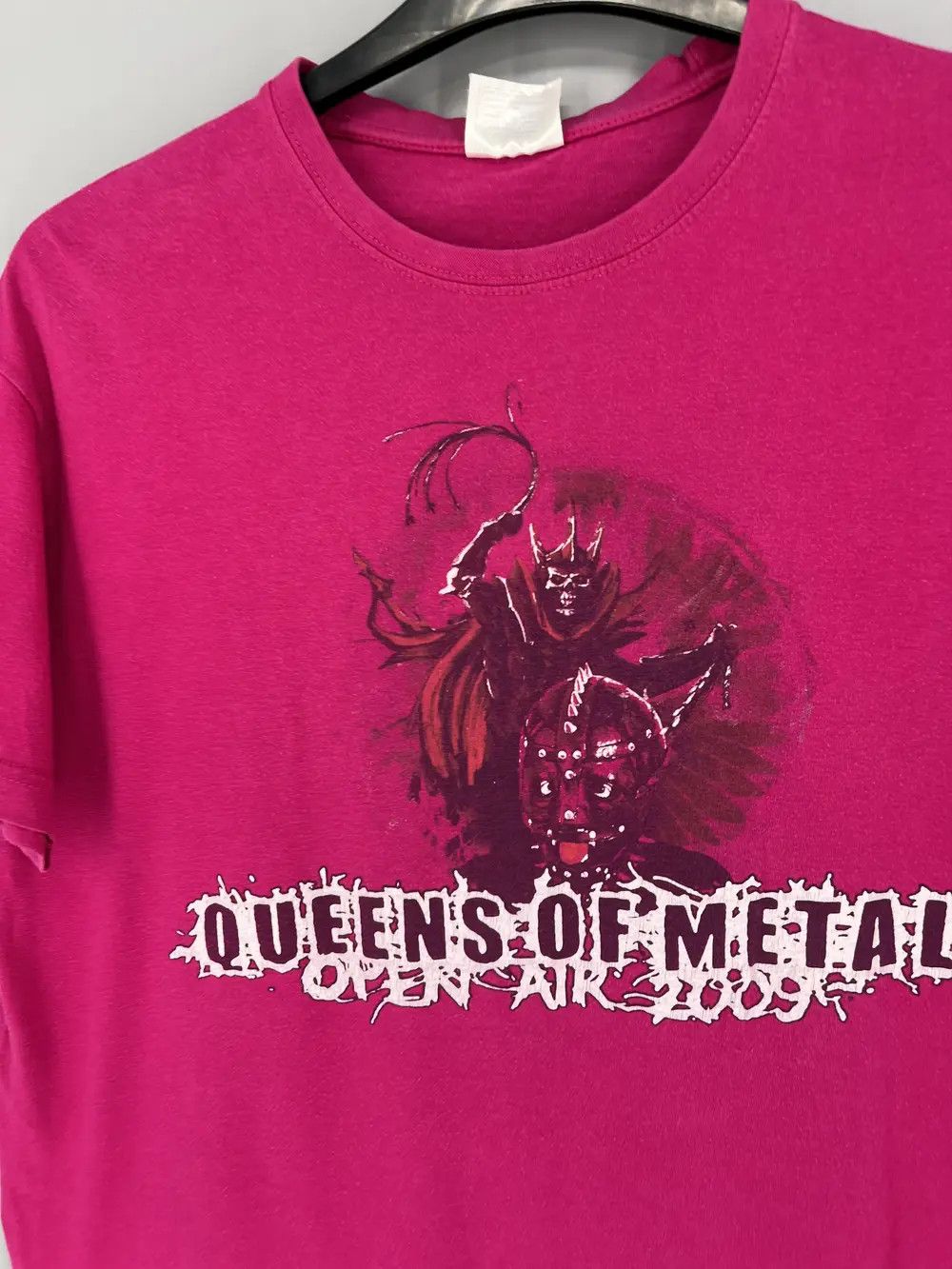 Band Tees × Vintage Vintage Y2K Queens Of Matal Open Air 2009 Band Rock Tee Size US L / EU 52-54 / 3 - 8 Thumbnail