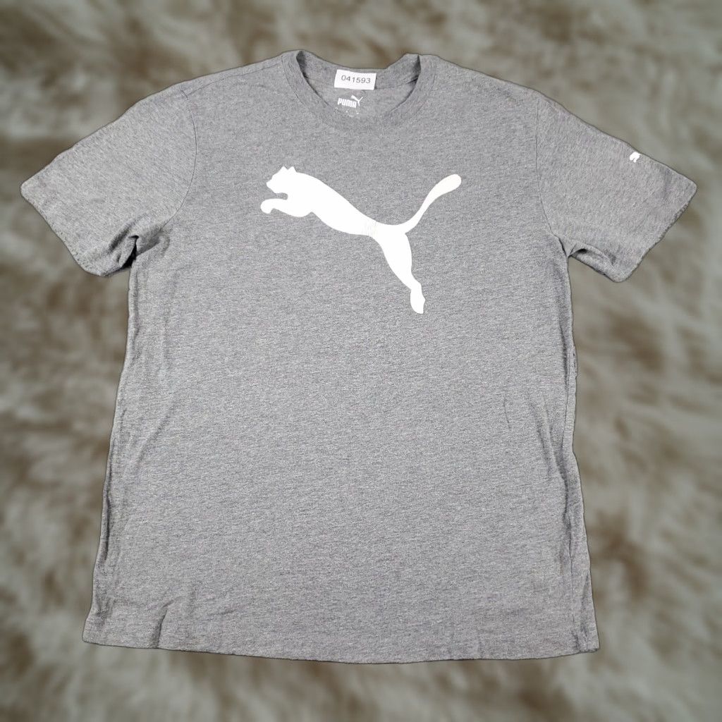 Puma Puma T Shirt Mens Size Medium Gray Casual Short Sleeve Adult Size US M / EU 48-50 / 2 - 1 Thumbnail