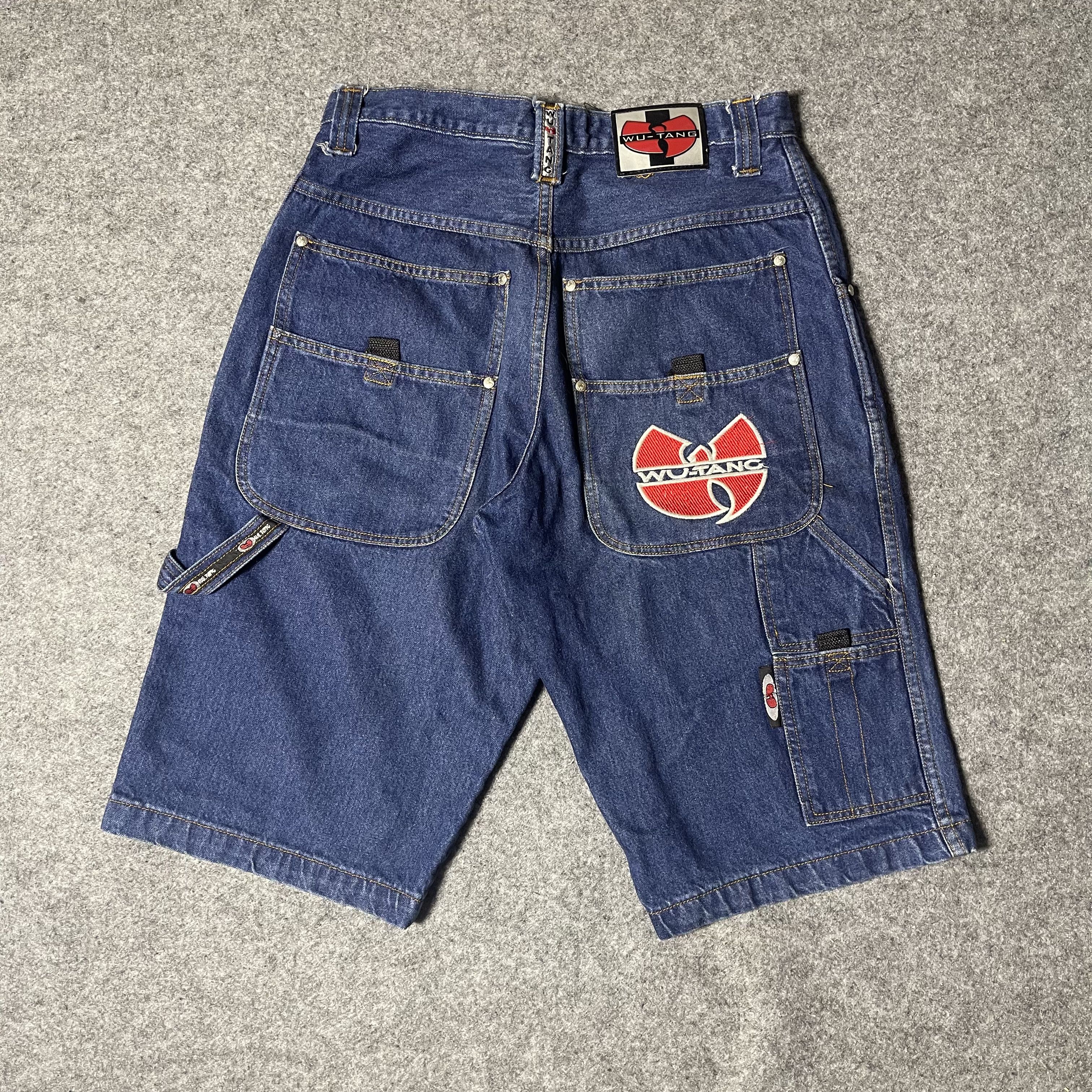 Other Wu Tang Clan Vintage Jean Shorts Urban Militia Size US 34 / EU 50 - 4 Thumbnail