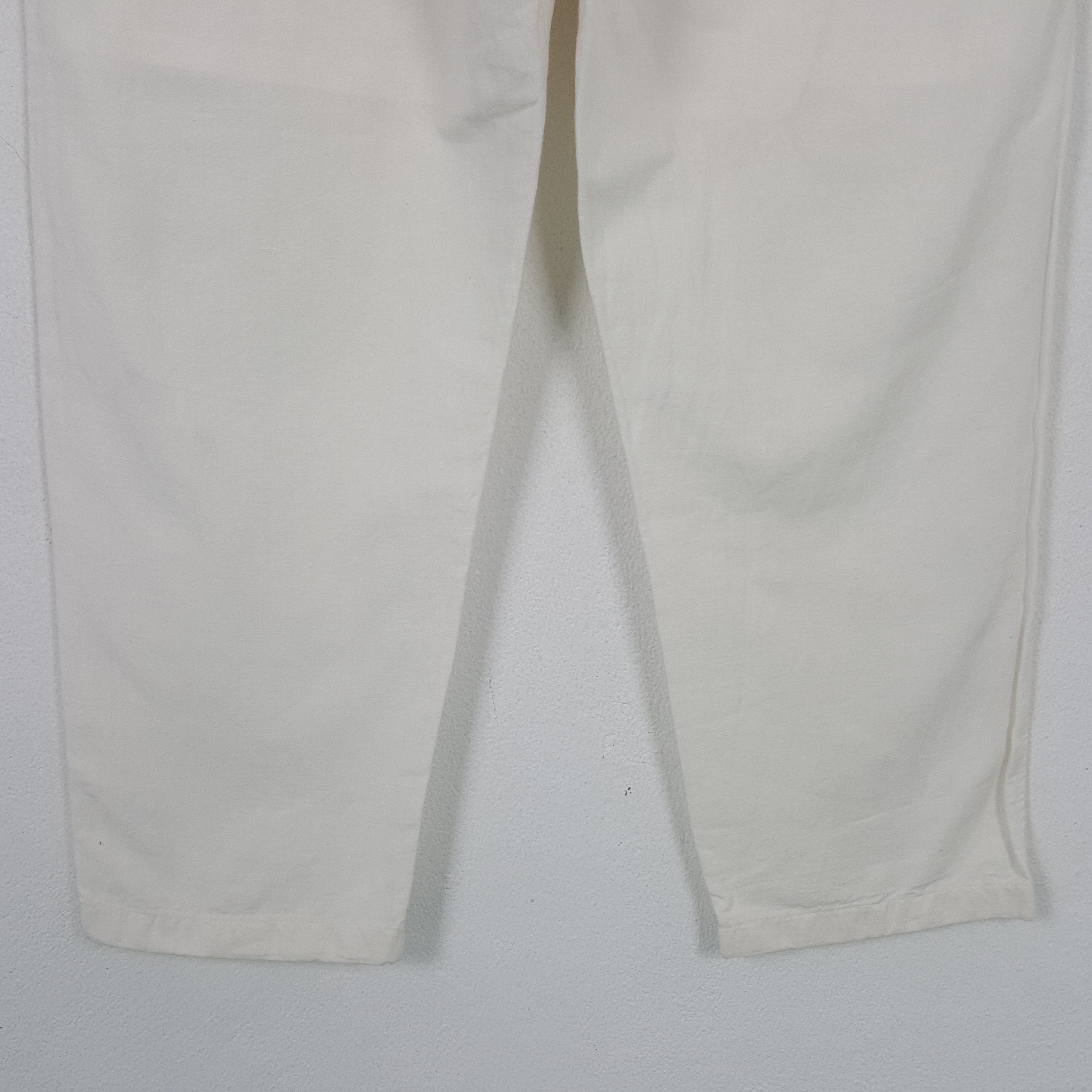 Issey Miyake Vintage Plantation by Issey Miyake Japanese White Pants Size US 30 / EU 46 - 6 Thumbnail