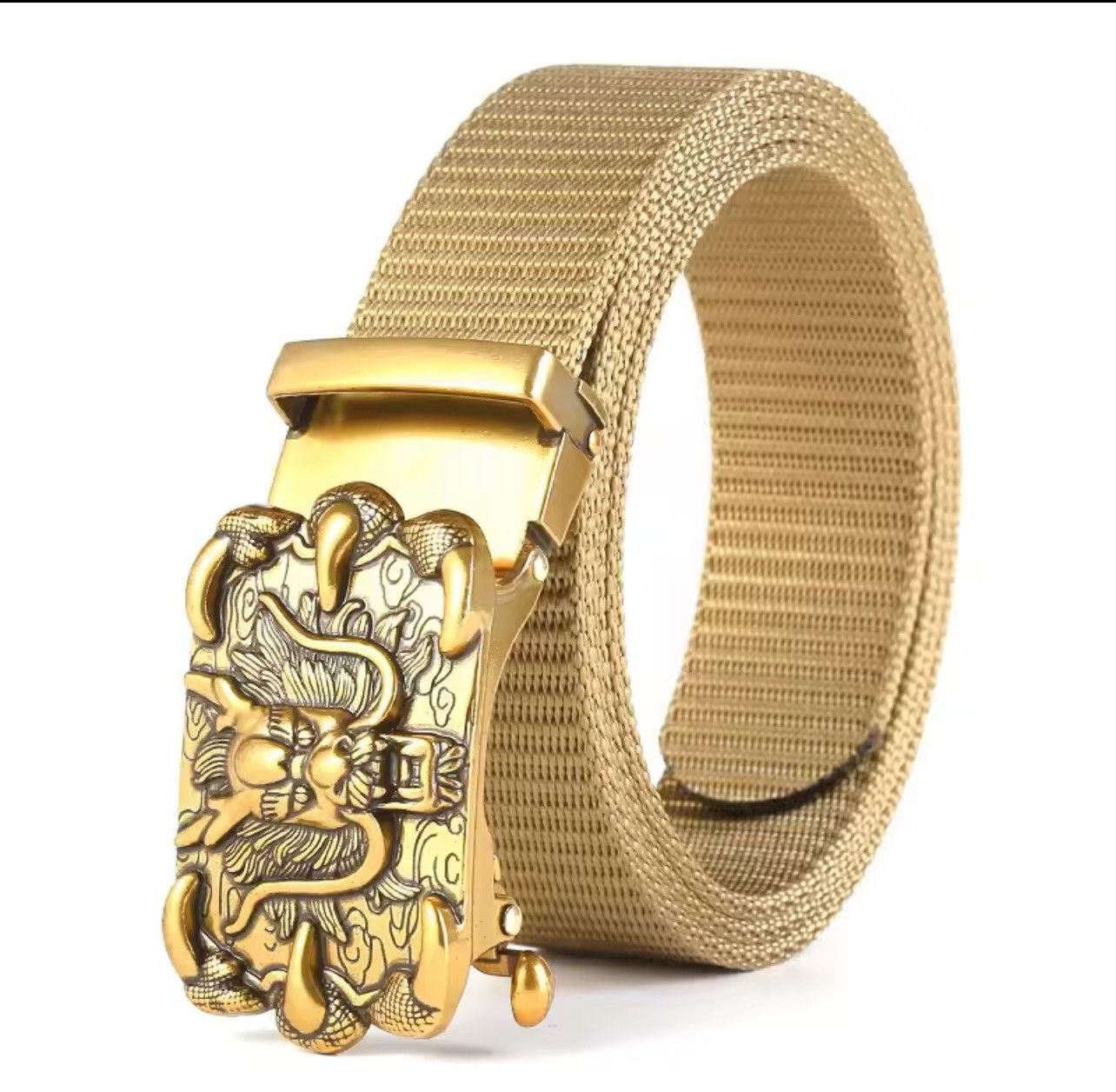 Designer 125cm Dragon Craving Buckles Belts Size ONE SIZE - 1 Thumbnail
