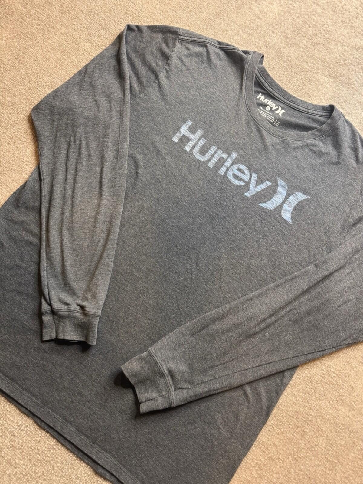 Hurley Hurley Tee Gray Long Sleeve Crew Neck Men's Size Med 763 Size US M / EU 48-50 / 2 - 1 Thumbnail