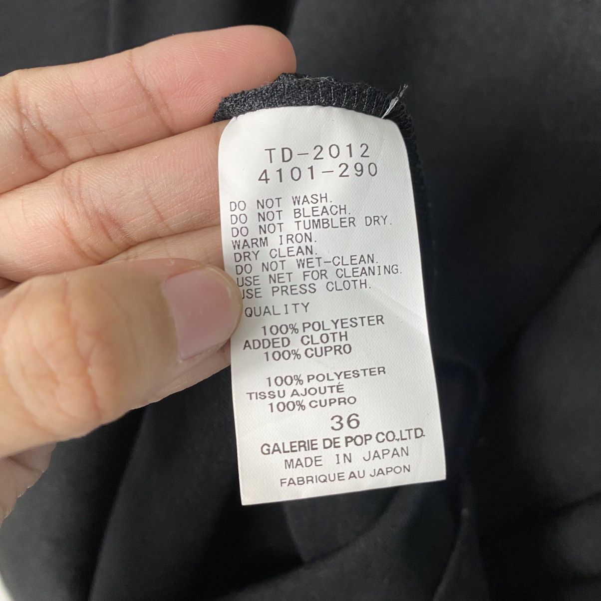 Japanese Brand × Yohji Yamamoto Pas de calais over shirt Size M / US 6-8 / IT 42-44 - 13 Thumbnail