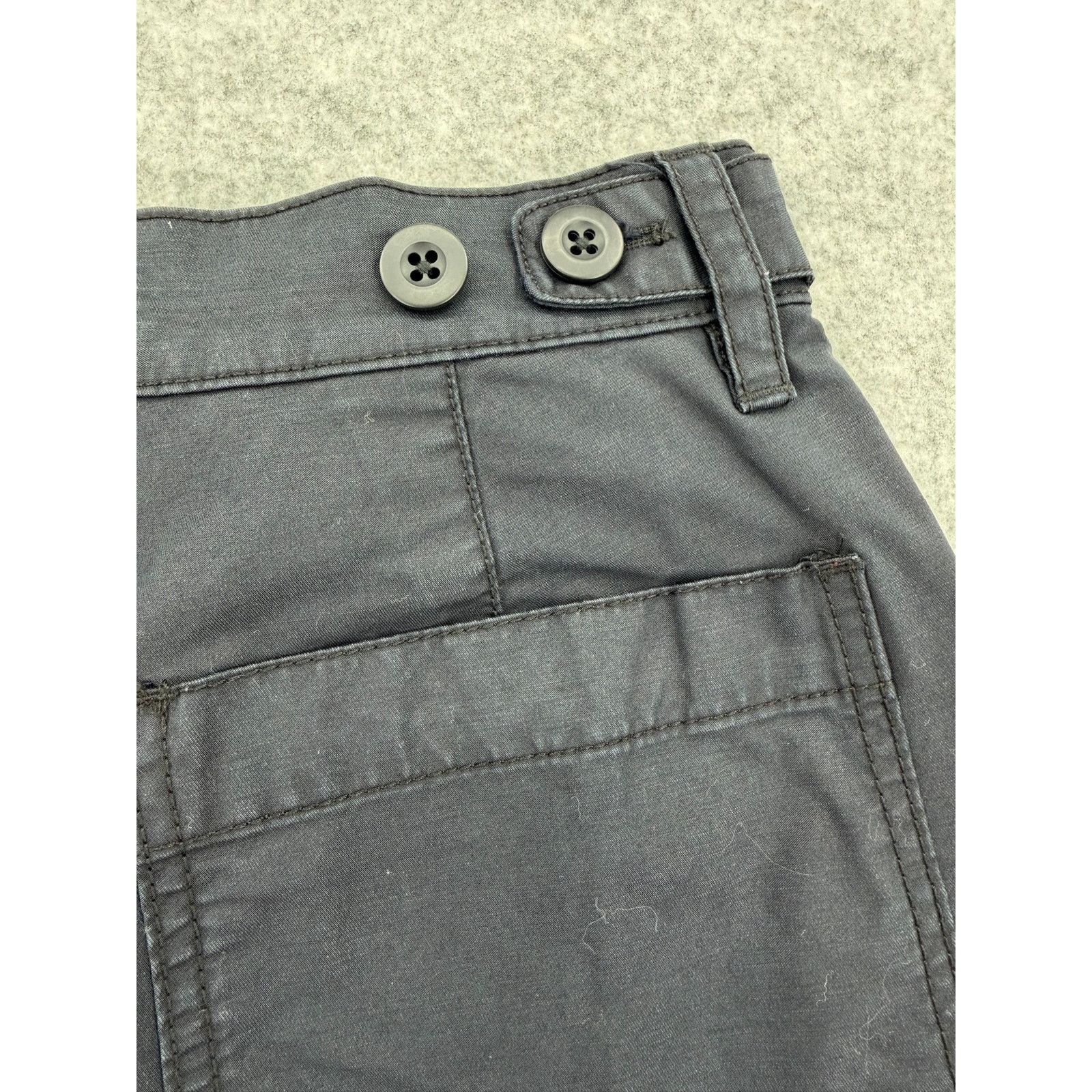 Madewell Madewell Almost Black Stretch Twill Cargo Jogger Pants 25 Size 25" / US 0 / IT 36 - 4 Thumbnail