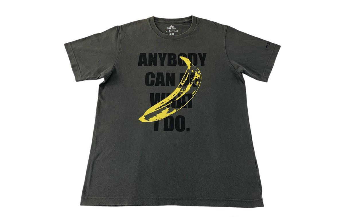 SPRZNY Andy Warhol Banana Quotes Humors Printed Tee