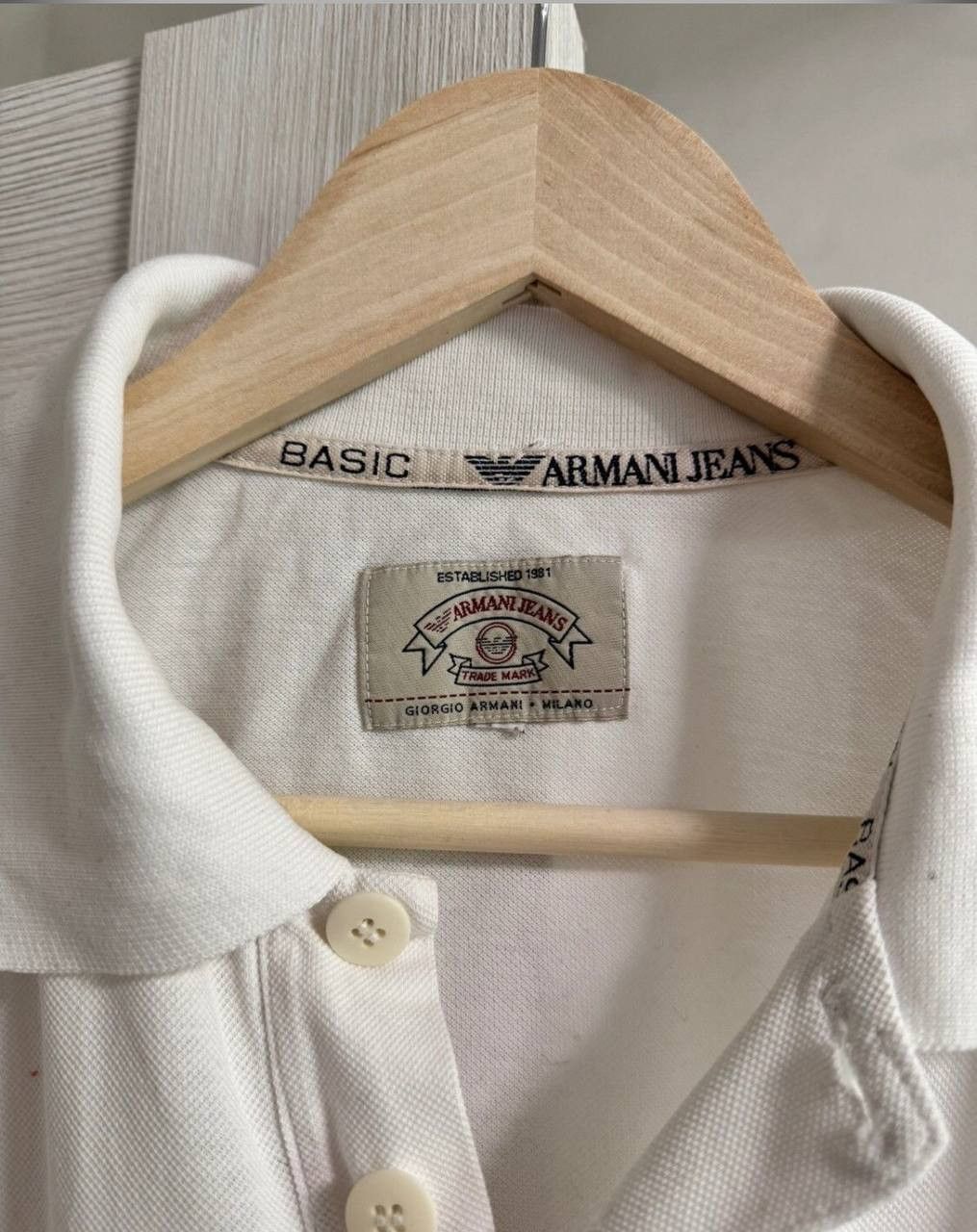Vintage Armani Longsleeve Knit Pullover Sweater Jumper Rugby Size US XL / EU 56 / 4 - 10 Thumbnail