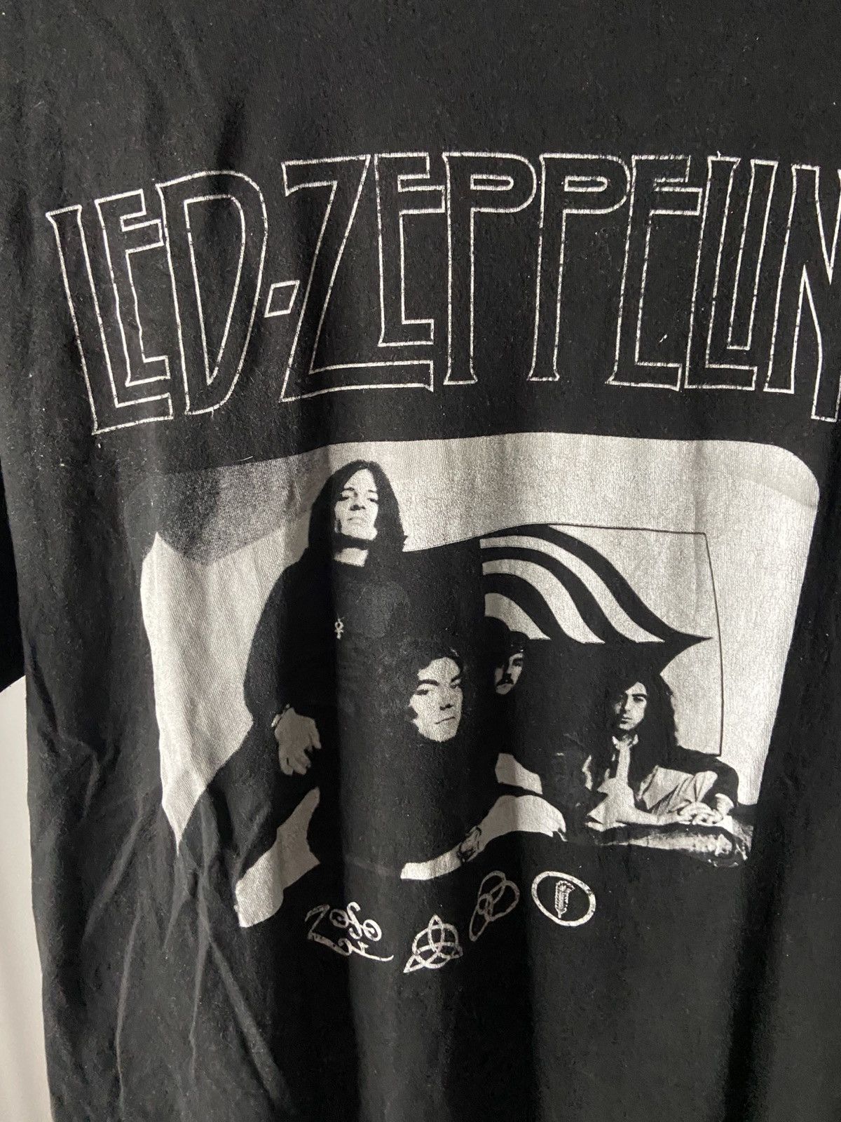 Band Tees × Led Zeppelin LED-ZAPPELIN X BAND TEES😊❤️ Size US XL / EU 56 / 4 - 2 Thumbnail