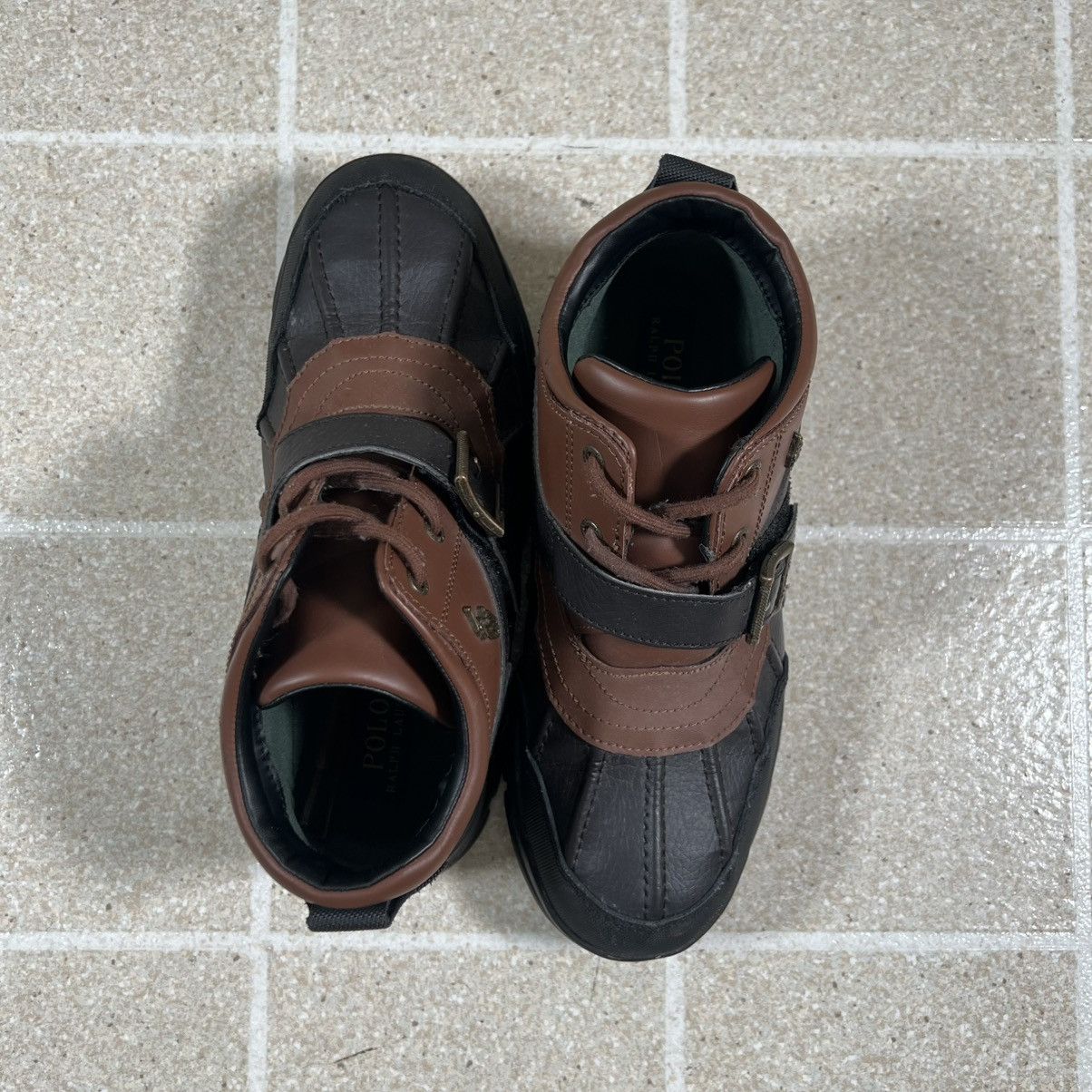Polo Ralph Lauren POLO RALPH LAUREN Dover Boots US 5 Buckle Rubber Duck Brown Size US 5 / EU 37 - 6 Thumbnail