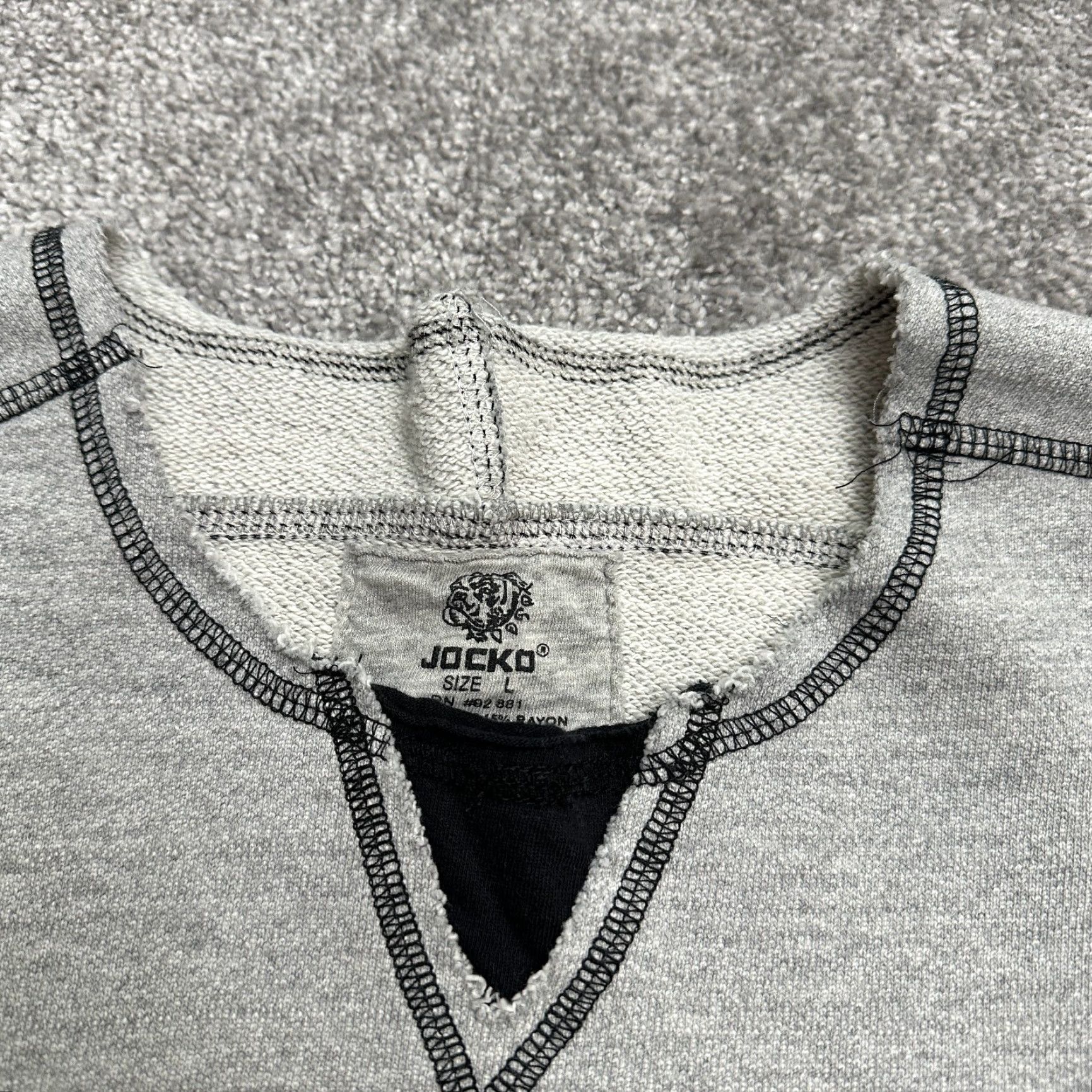 Vintage VINTAGE Jocko Shirt Mens Large Gray Graphic Sleeveless Muscle Sweatshirt L Men’s Graphic Top Size US L / EU 52-54 / 3 - 6 Thumbnail